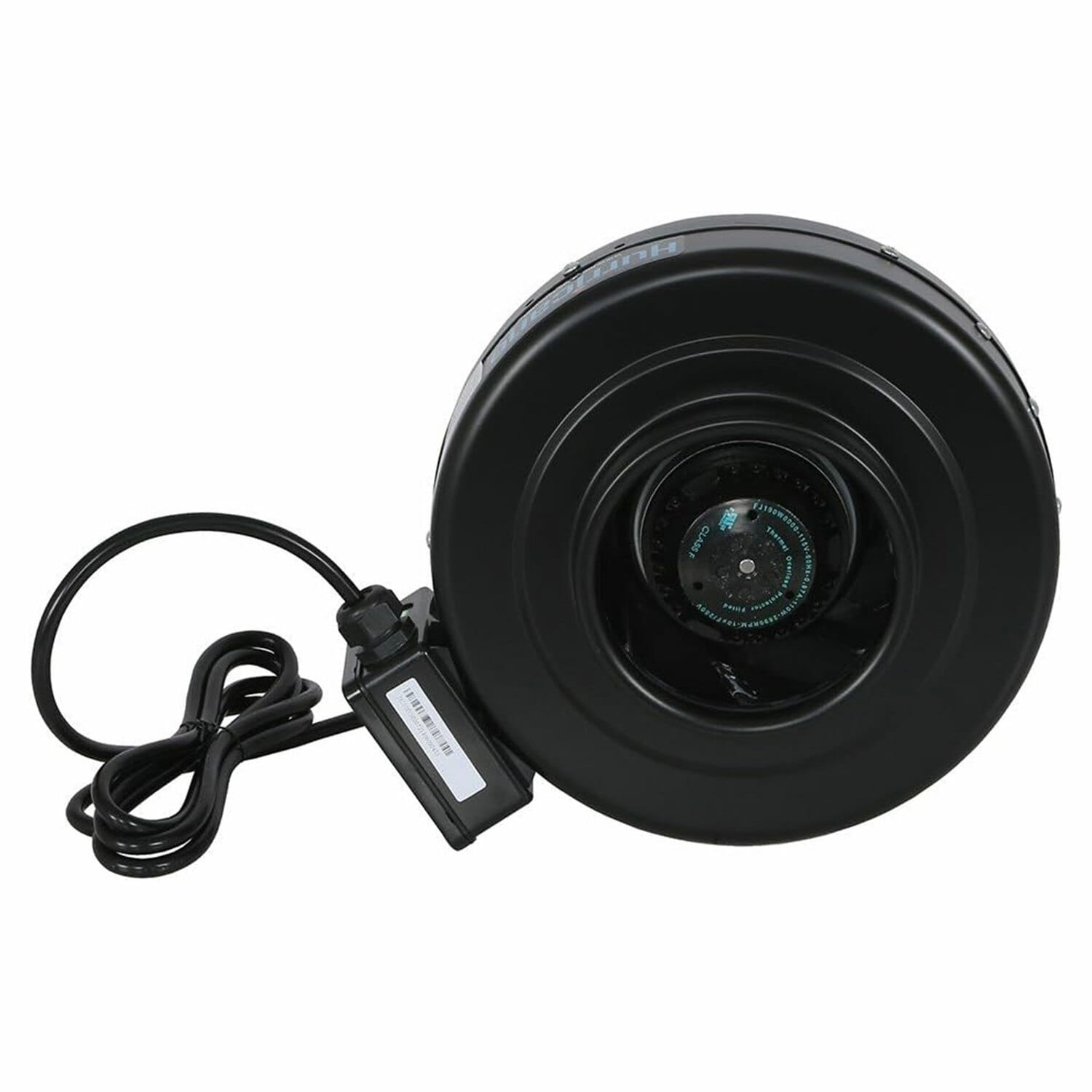 Hurricane 326945 6-Inches Indoor Black Wall Mounted Fan