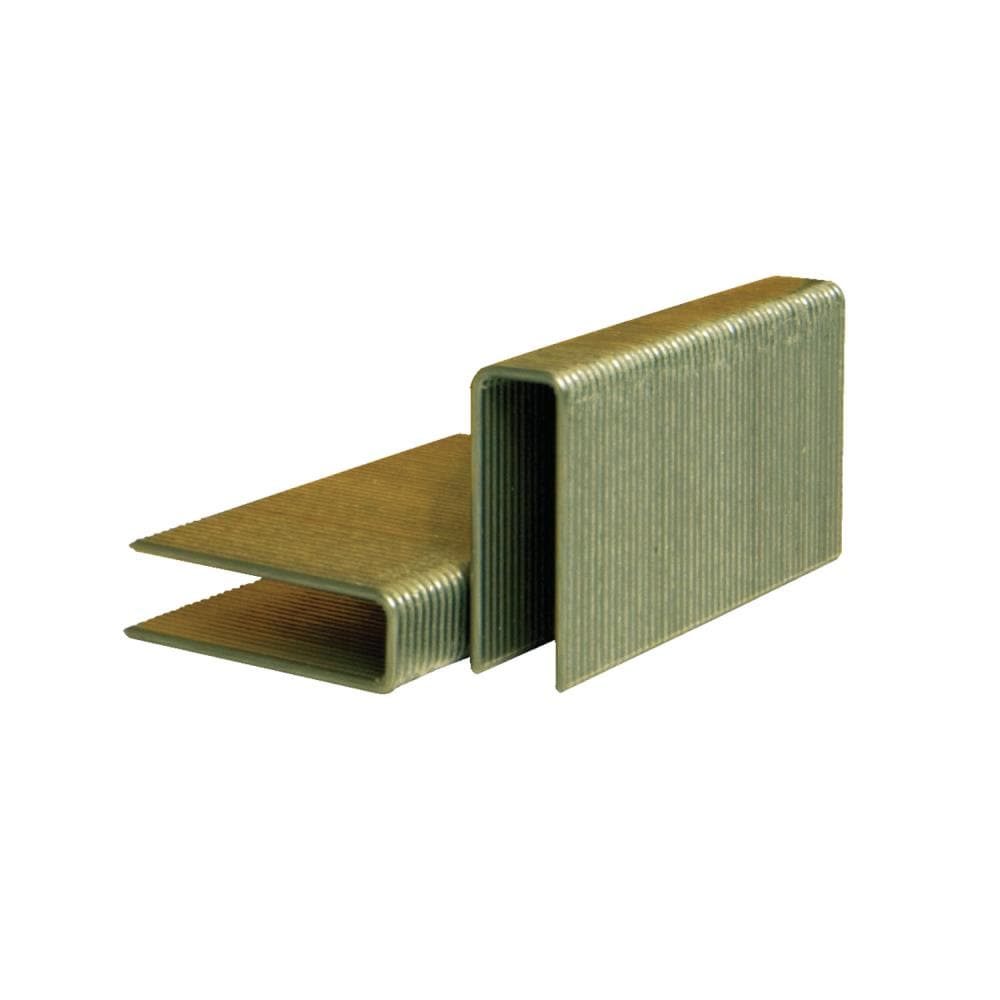 Stanley BCS1512 1-1/2-in Leg x Narrow Crown Coated 15.5-Gauge Collated Flooring Staples (9600-Per Box)
