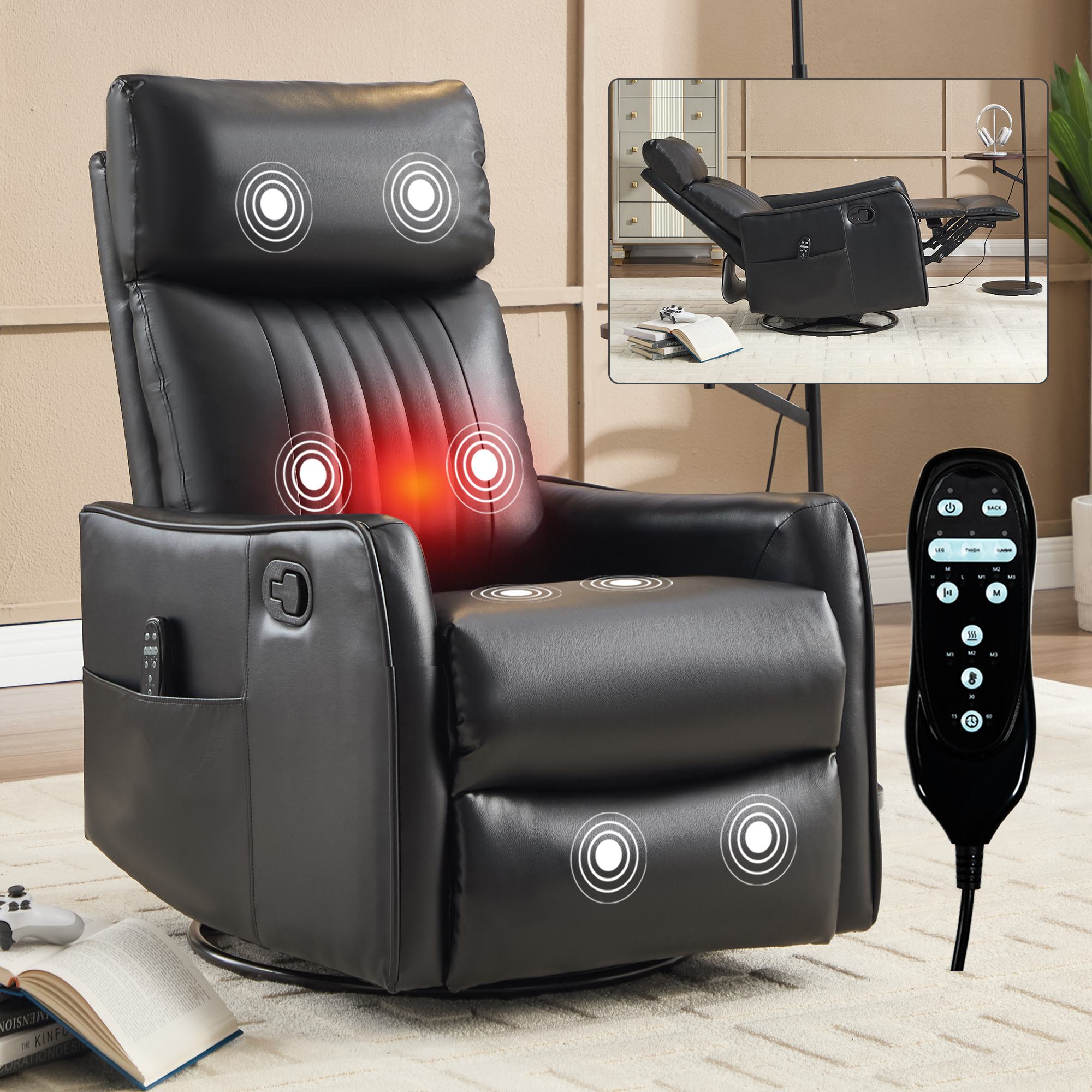 Recliners Color/Finish Family Black