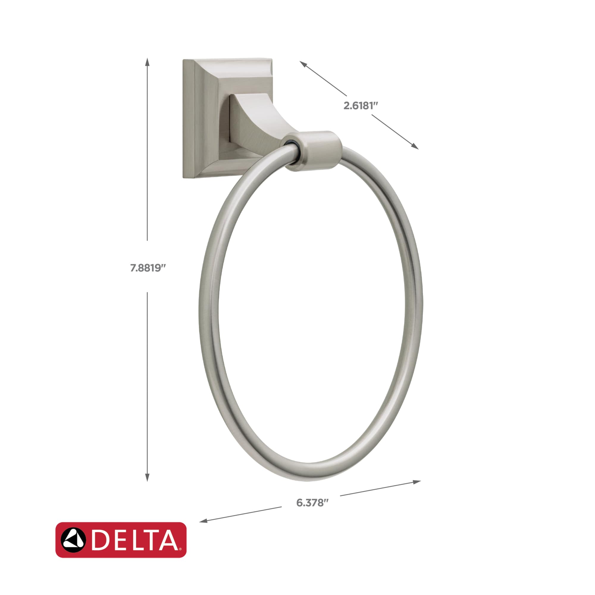 Delta 3-Piece Bellamy Spotshield Brushed Nickel Decorative