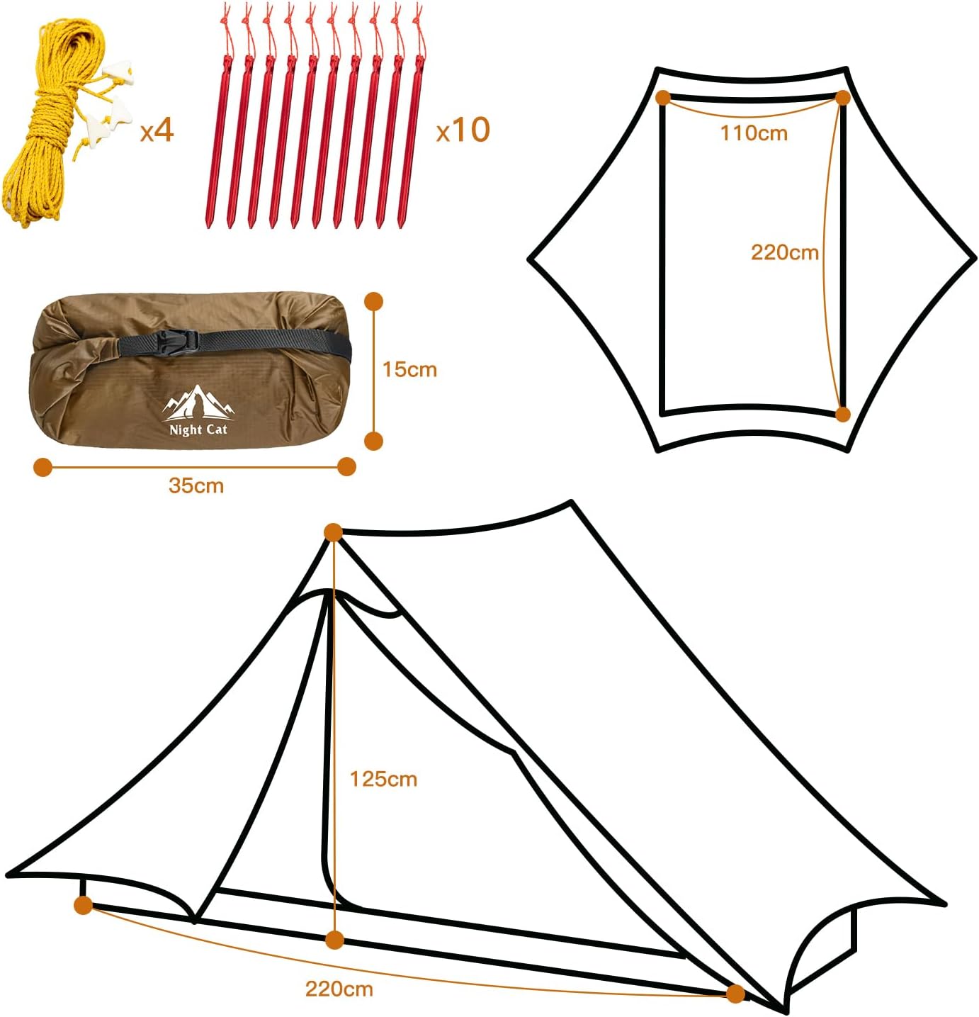 Wildaven NC23ZP2PRO tents - View #4
