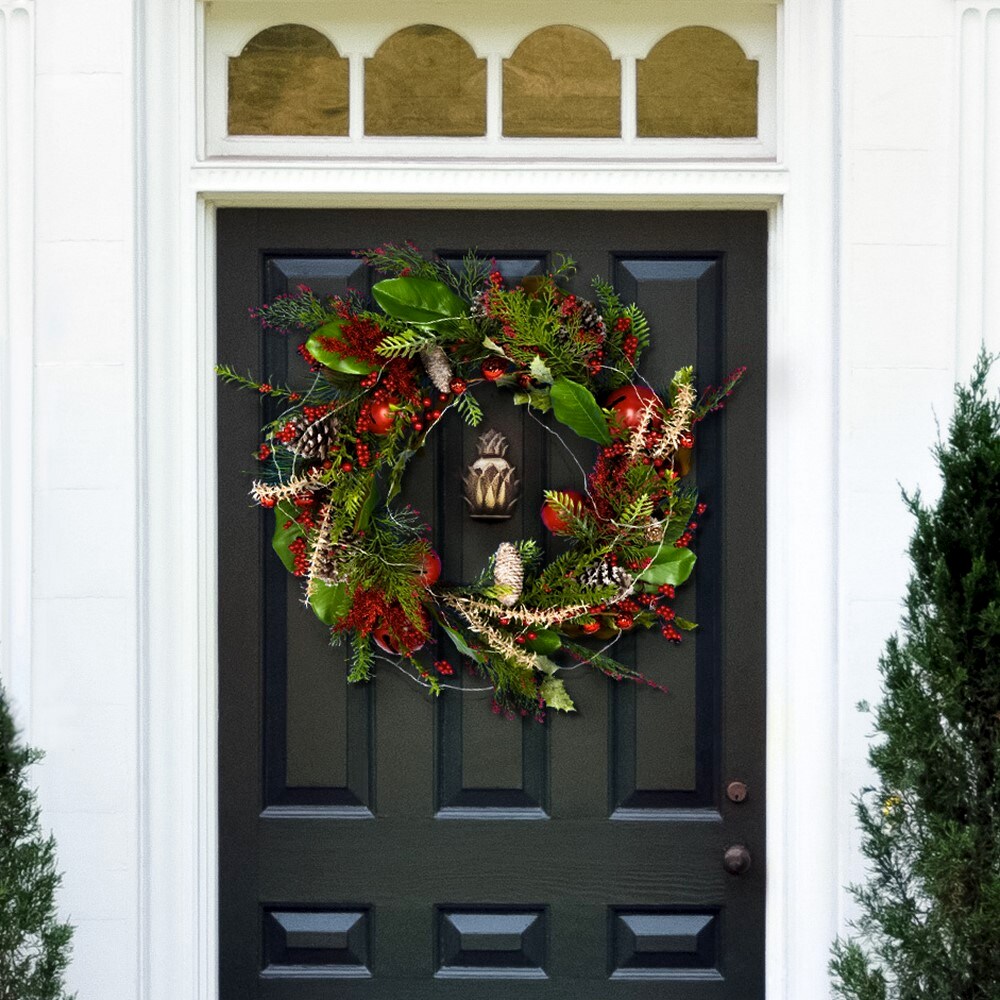 Safavieh FXP1092A Artificial-Christmas-Wreaths - View #2