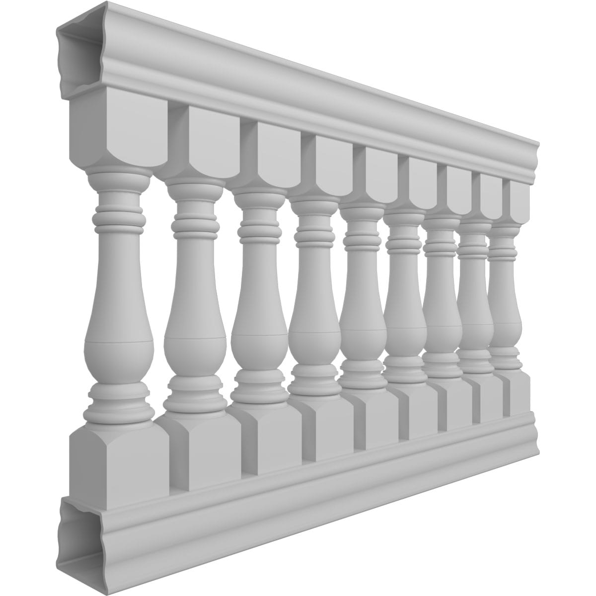 Ekena Millwork BALK42X060BRA railings - View #3