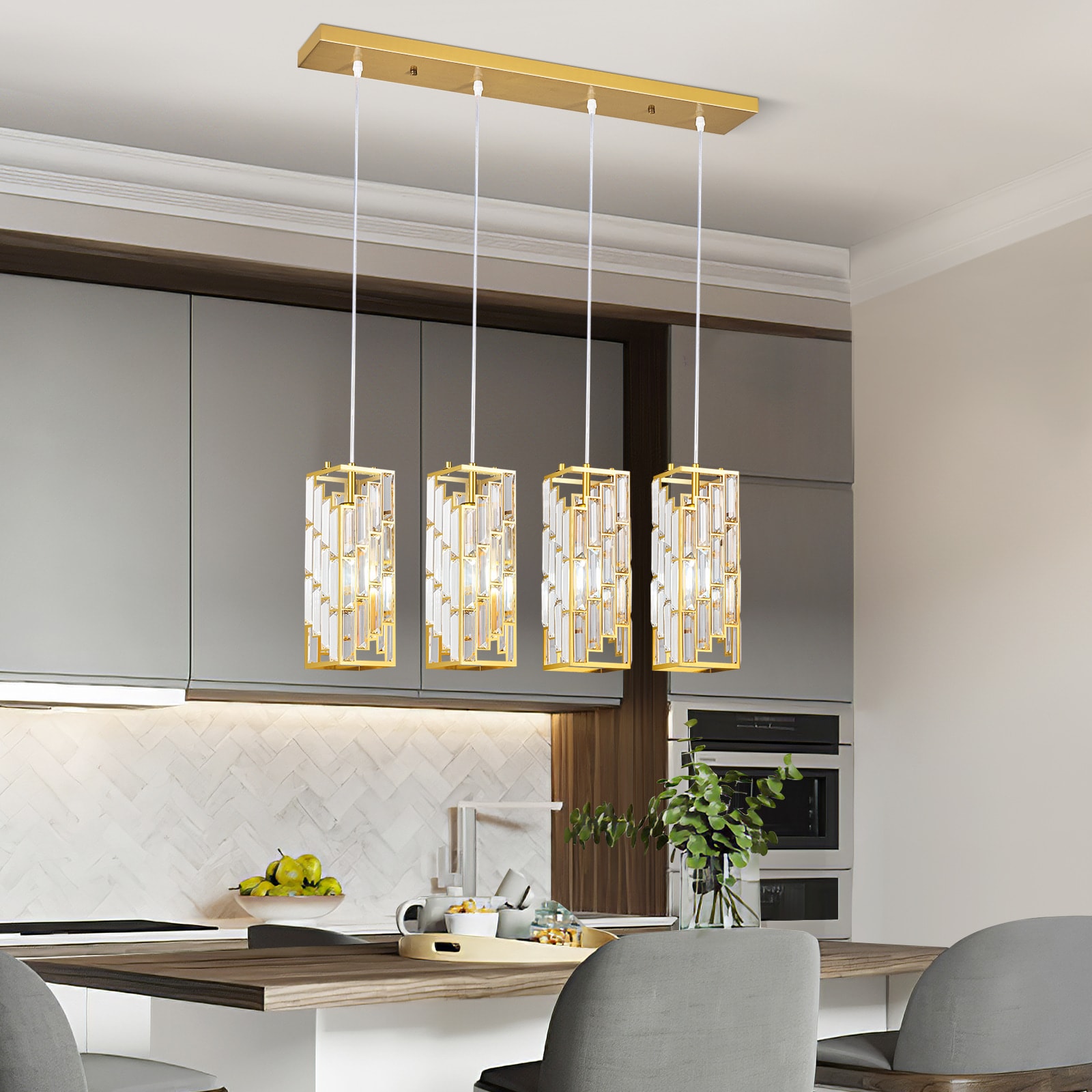 ZHLLMQ JP-002GOLD-4C# Pendant-Lights - View #4