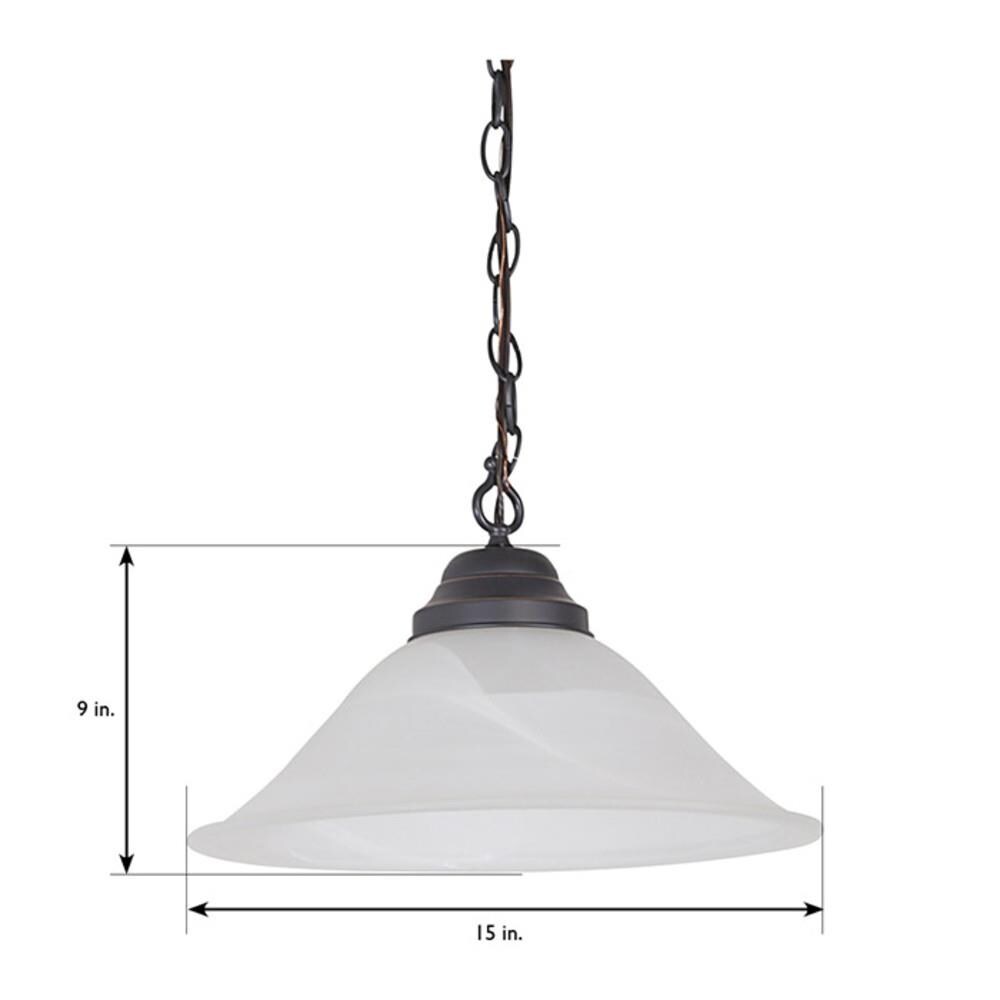 plug in swag pendant light oil rubbed bronze glass shade