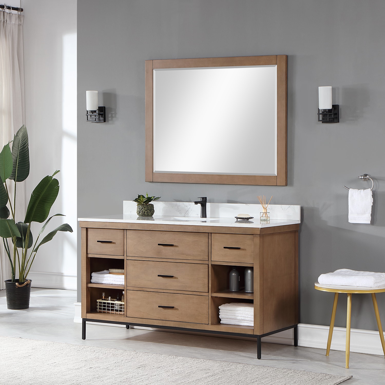 Altair 545060S-BR-AW Bath-Vanity-Combo - View #6
