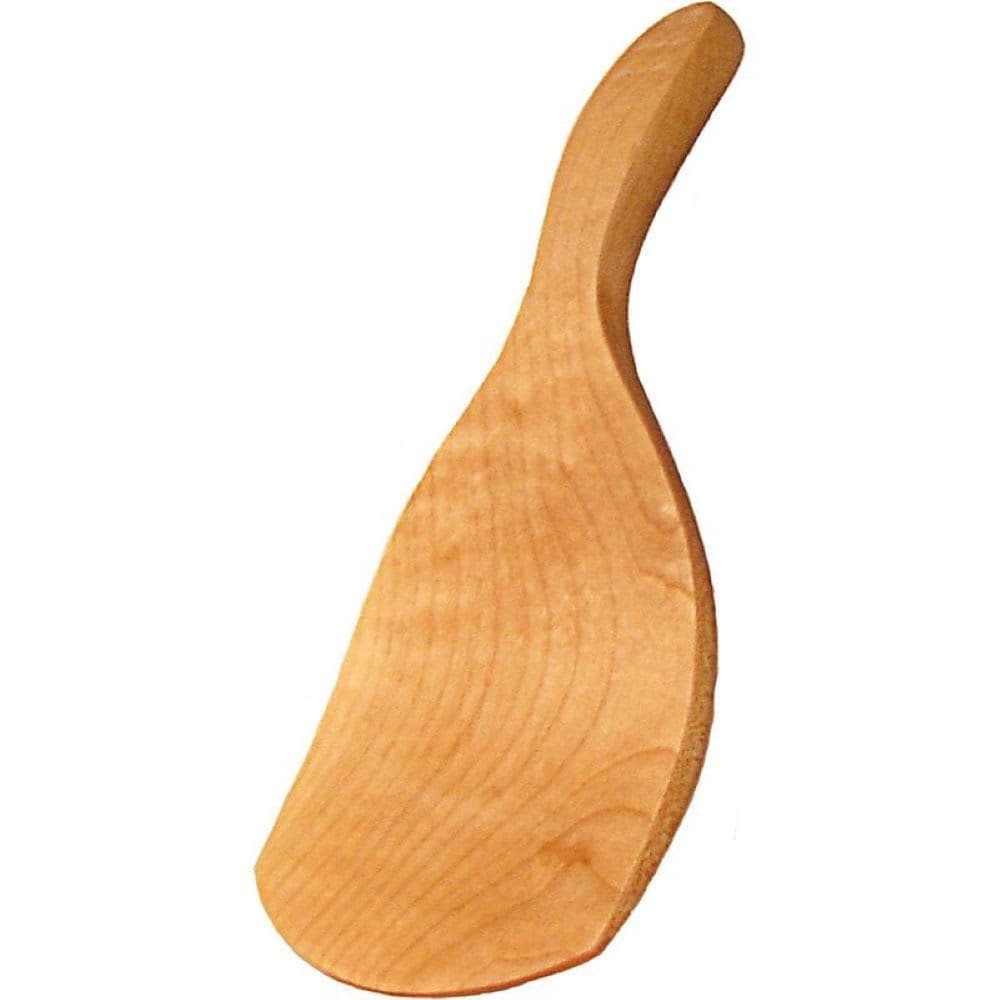 Lehman's BP0 Carpenter Shop American Hard Maple Curved Butter Making Paddle Remove Buttermilk 9 inch x 4 inch