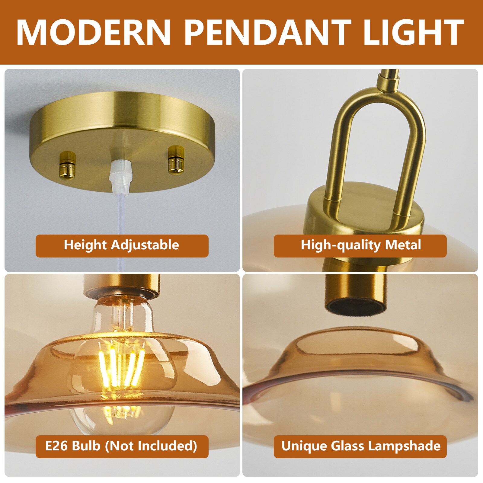 ZHLLMQ JP-247Z-1LIGHTCOFFEE Pendant-Lights - View #4