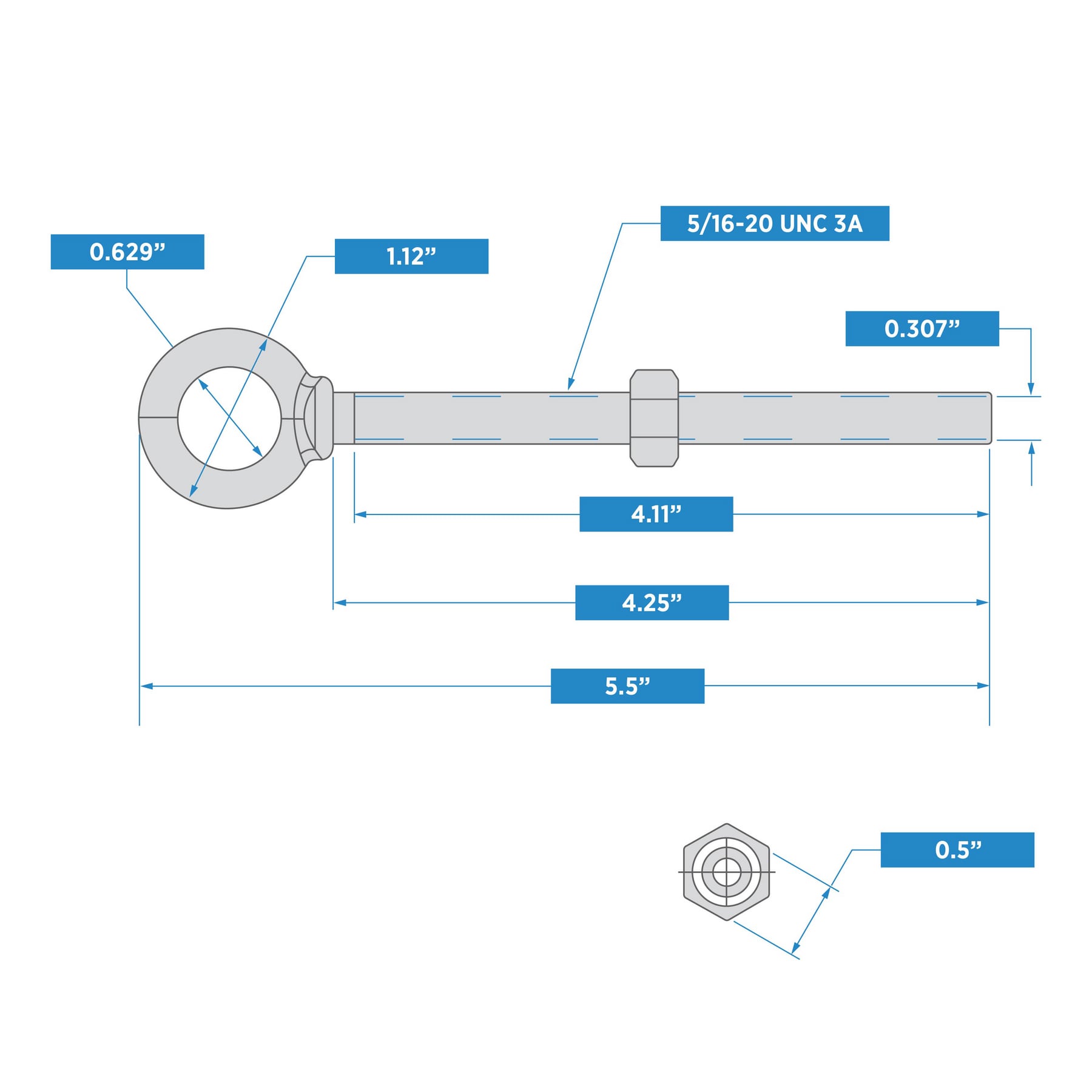National Hardware N245-118 U-Bolts - View #5