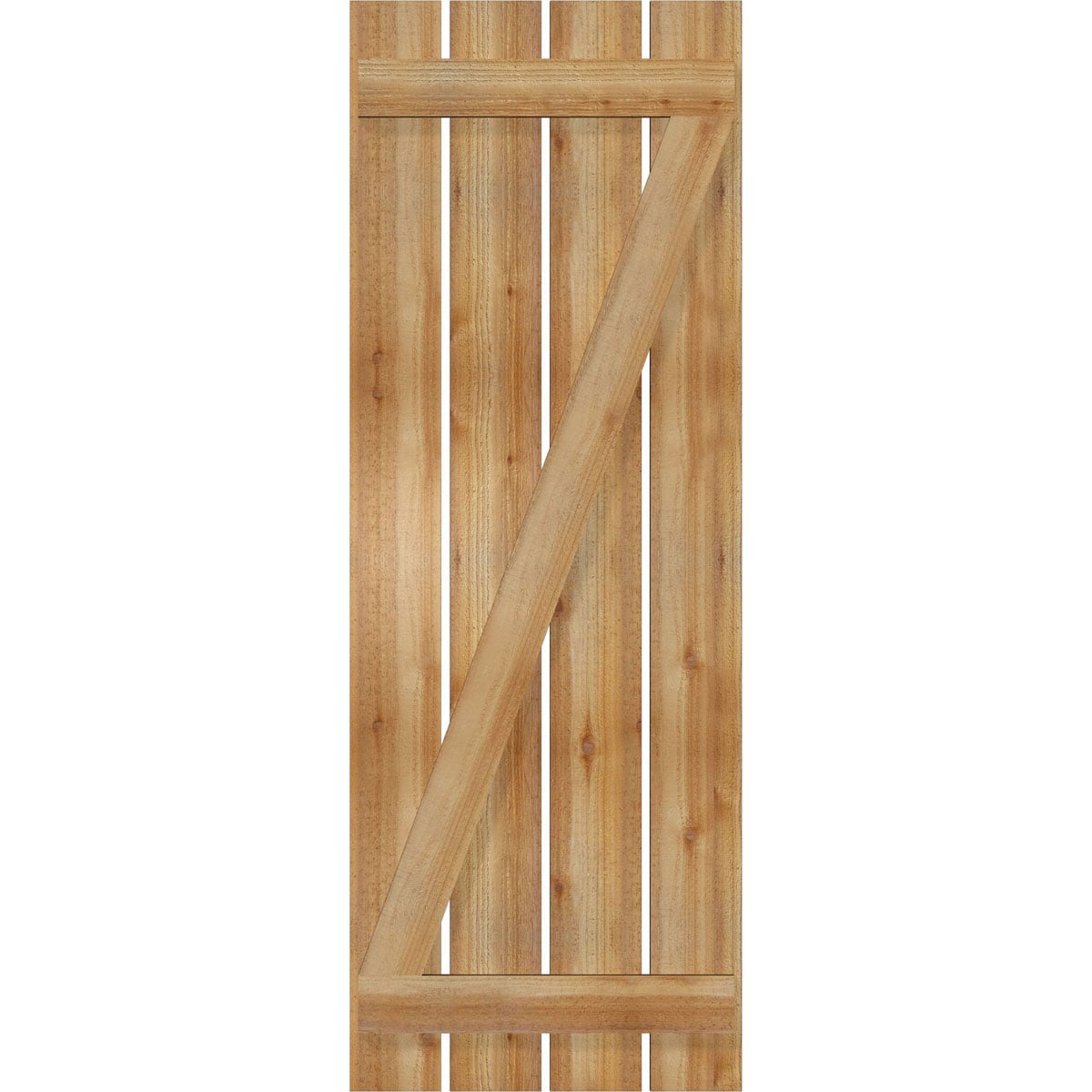 Ekena Millwork RBS06Z23X064RWR Exterior-Shutters - View #5