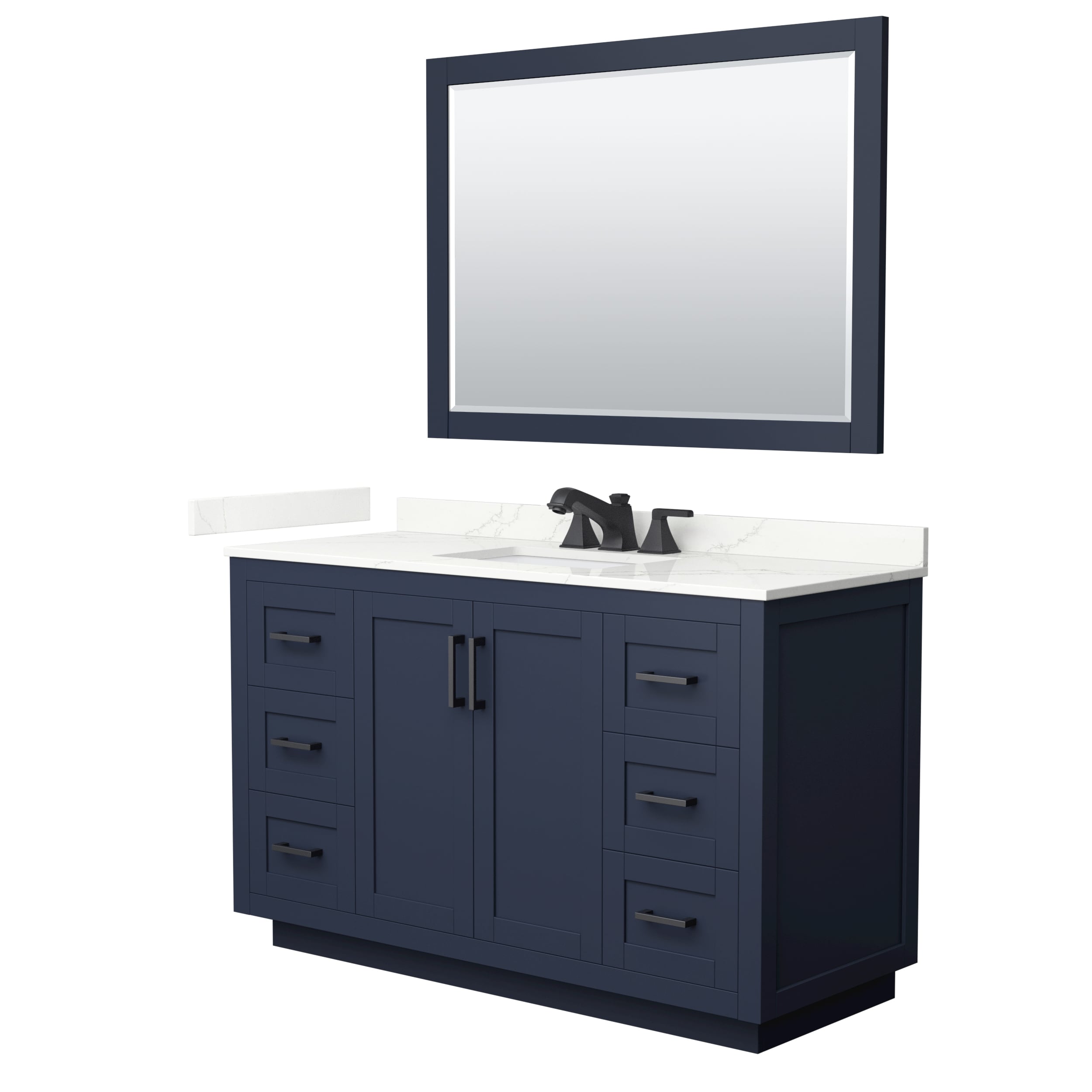 Wyndham Collection WCF292954SBBGTUS3M46 Bath-Vanity-Combo - View #2
