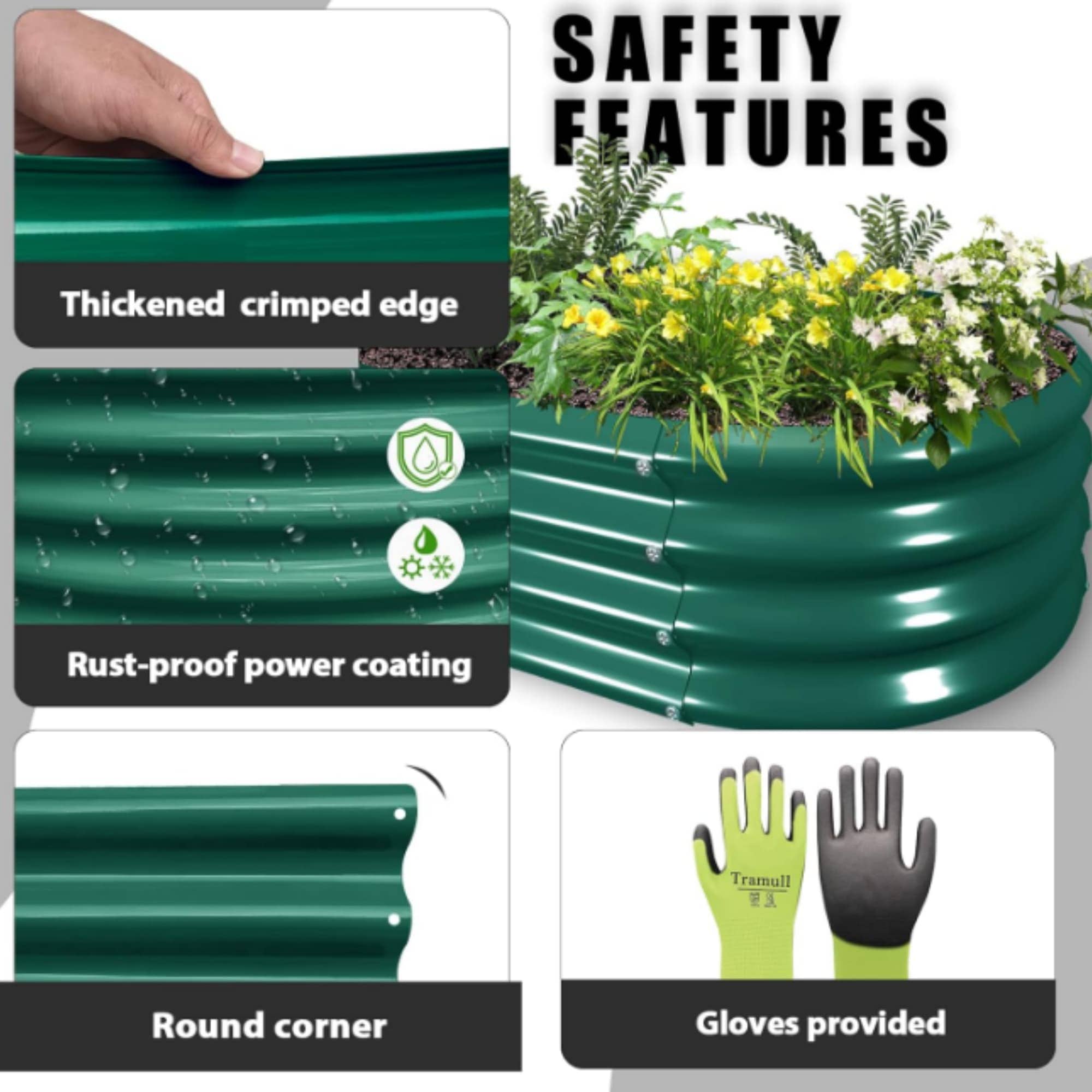 Ama Pear S-FLWBD-37 Raised-Garden-Beds - View #7