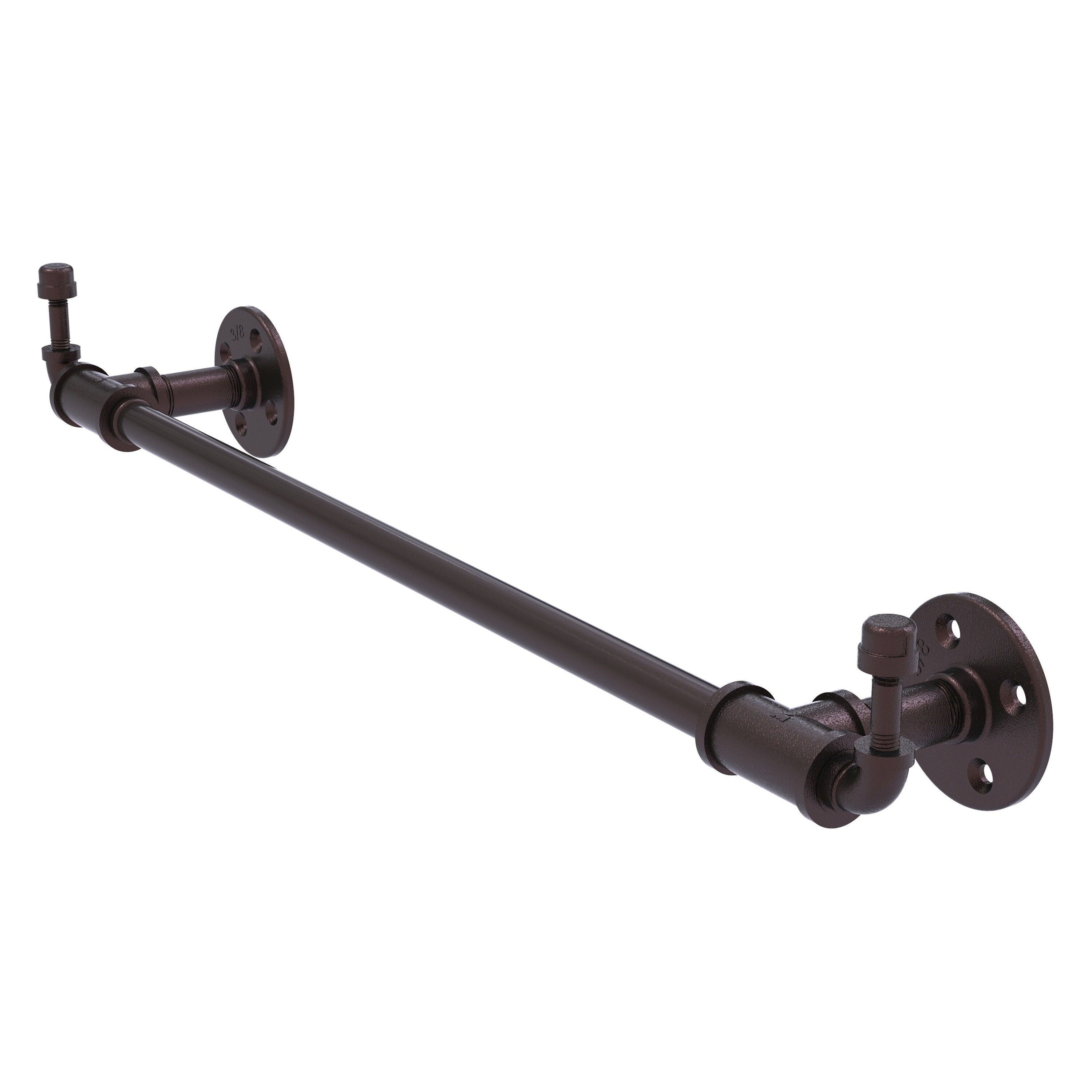 Allied Brass P-250-36-TBHK-ABZ Pipeline 36-in Antique Bronze Wall mount Single Towel Bar