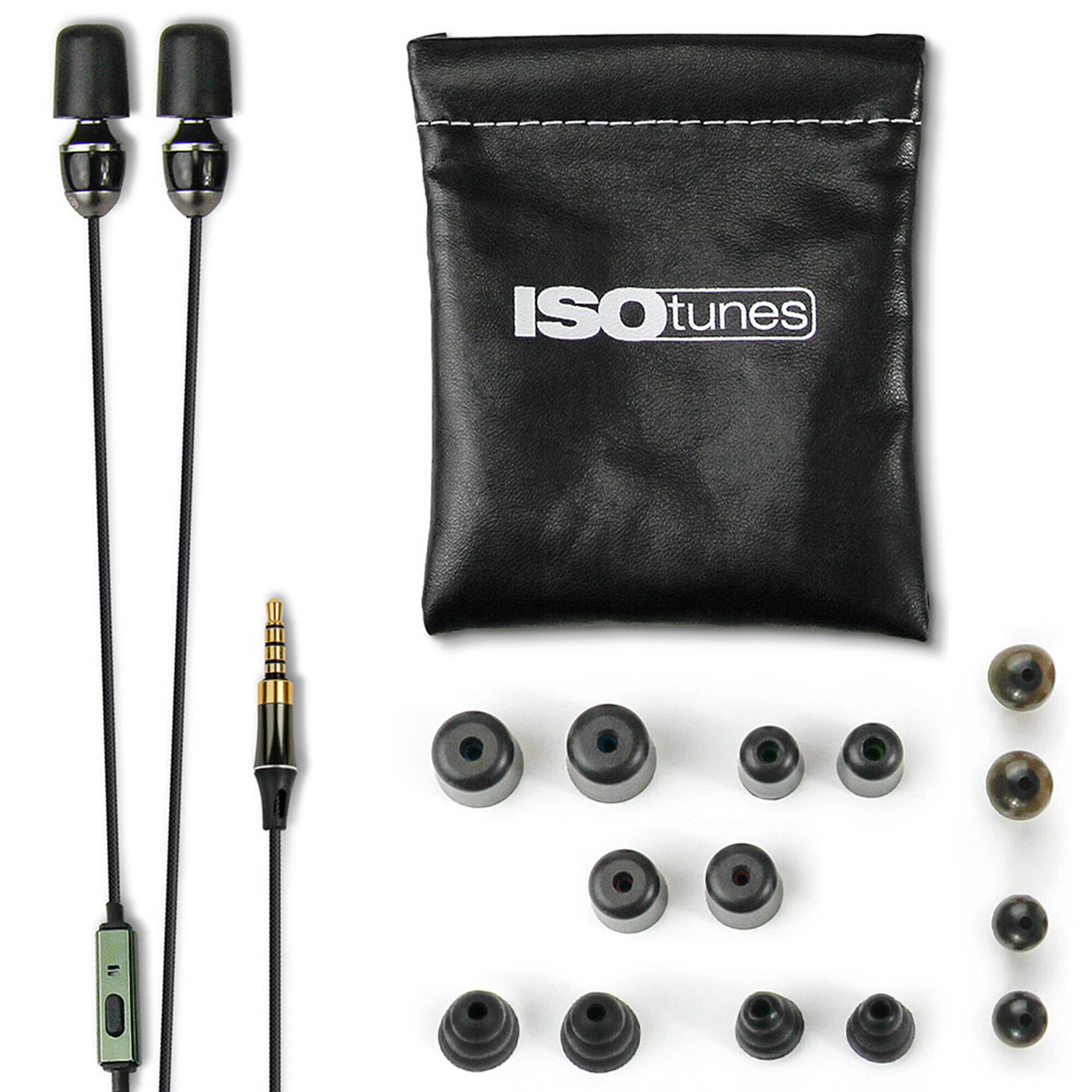 ISOtunes Wired Noise-Isolating Reusable Both Hearing Protection Earbuds ...