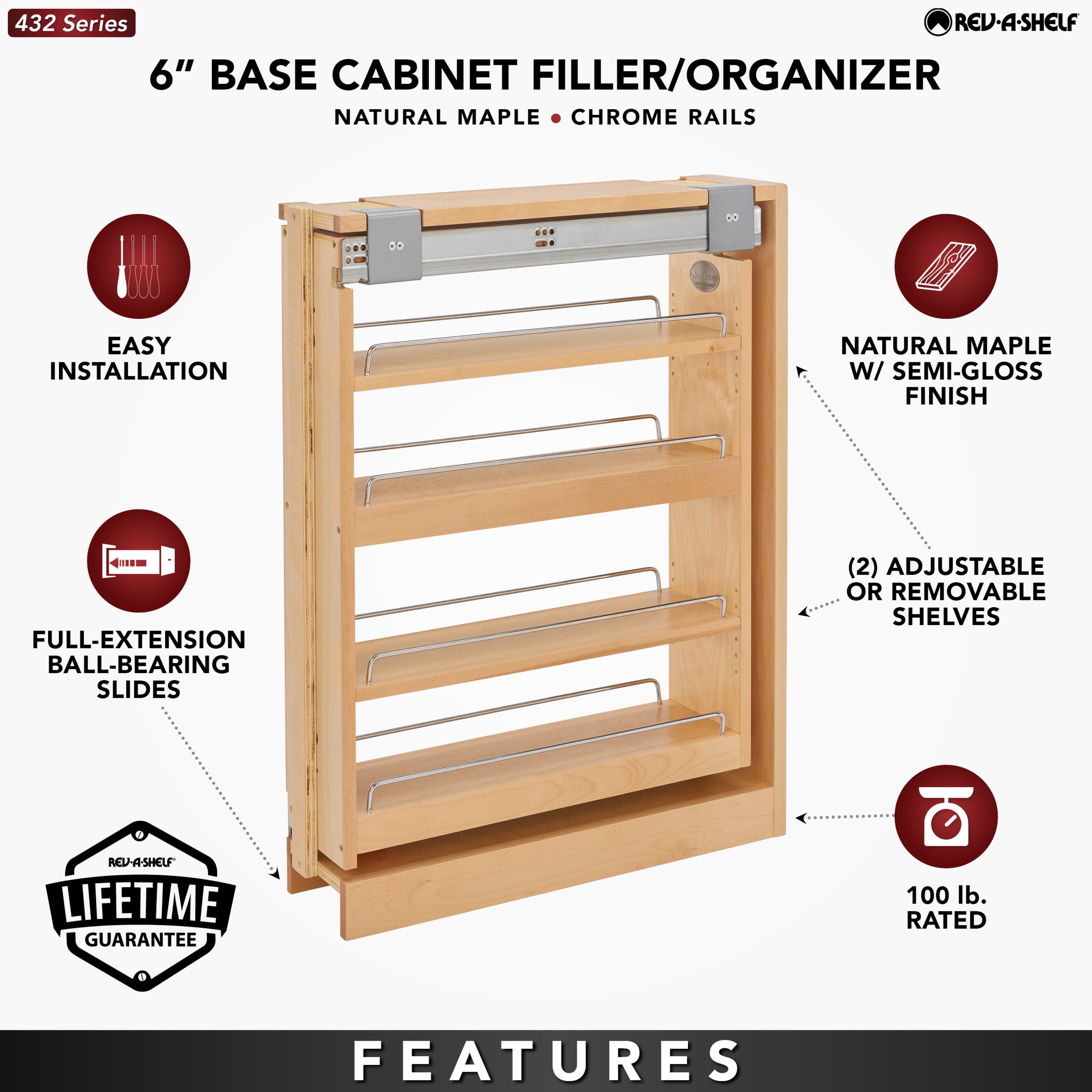 Rev-A-Shelf 163322 Pull-Out-Cabinet-Baskets - View #6