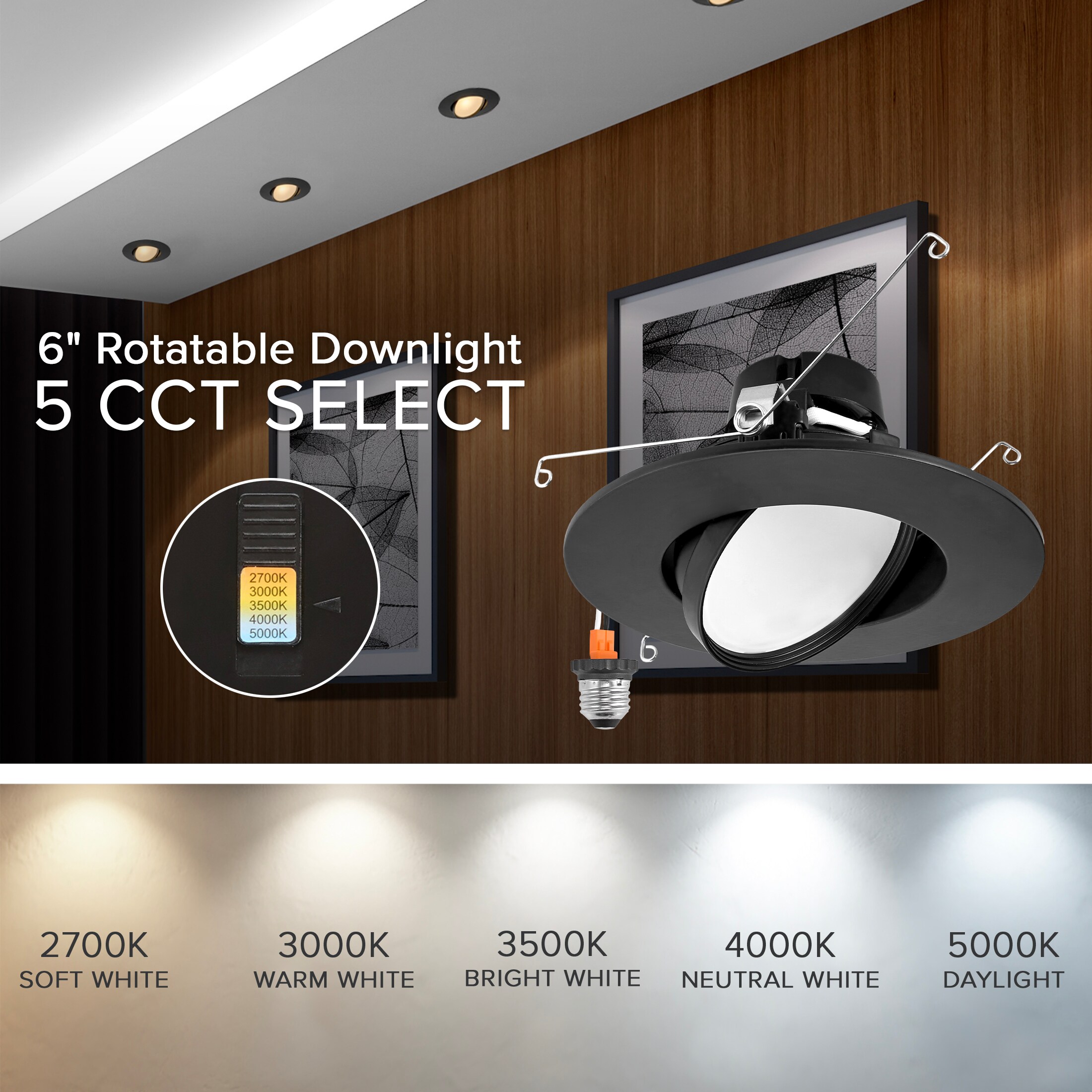 Maxxima MRL-611505B Led-Retrofit-Downlight - View #6