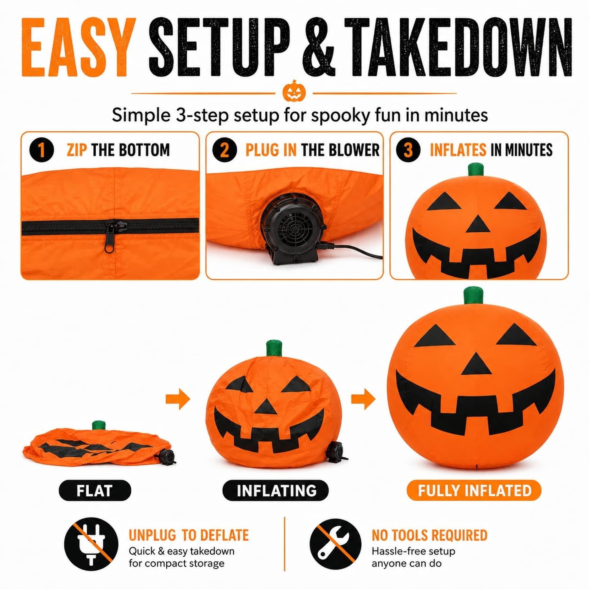 Numhew NHLYNN42231 Outdoor-Halloween-Decor - View #5