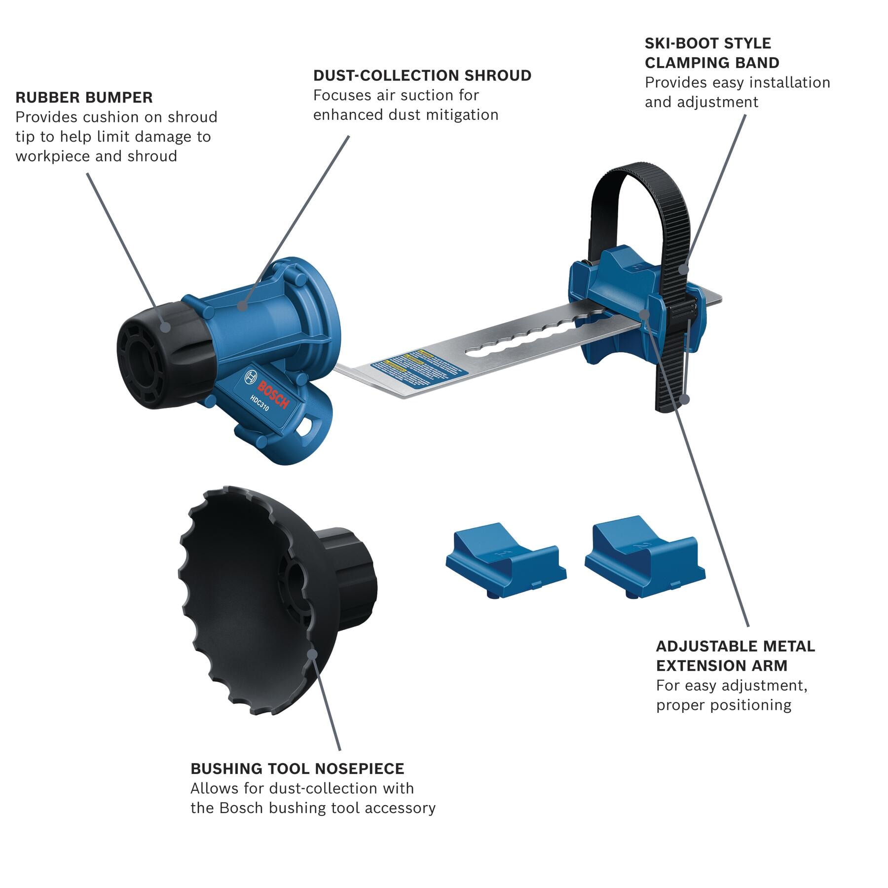 Bosch HDC310 Dust-Collection-Attachments - View #2