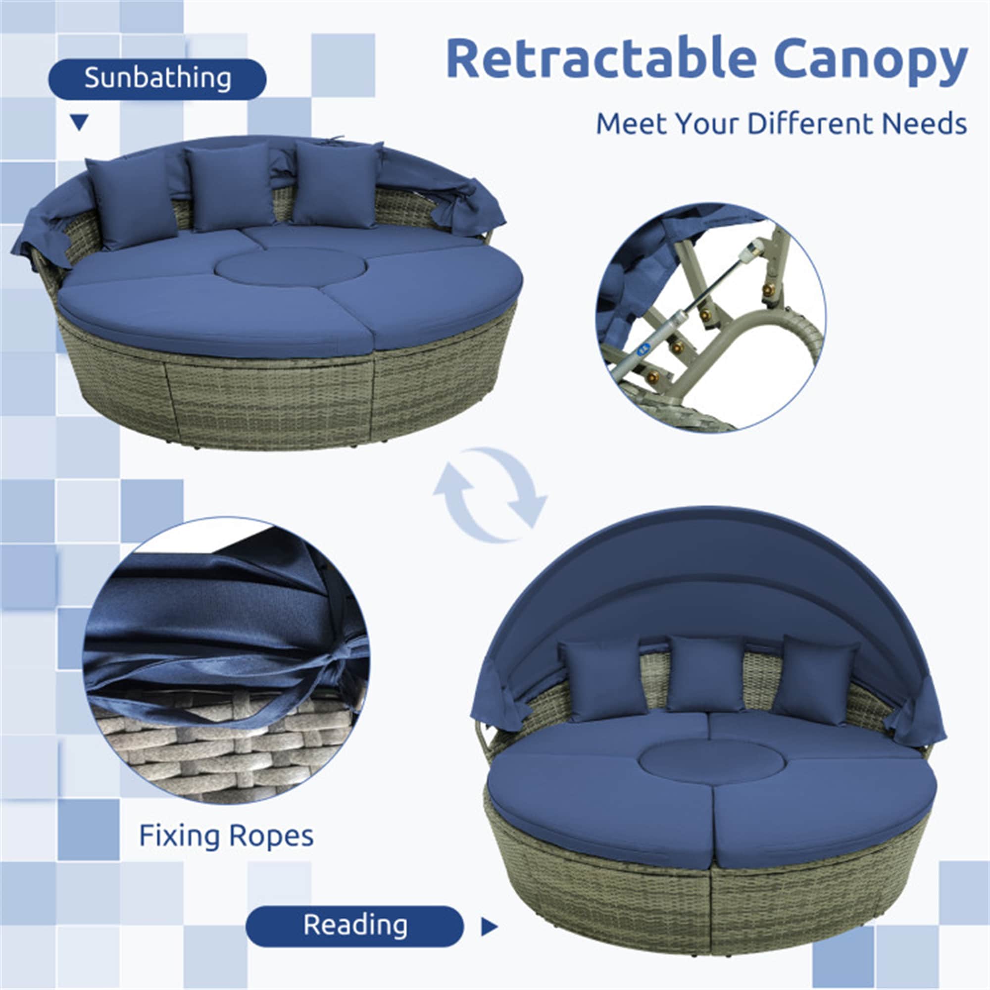 BABOOM BOM-0S00034-OR Patio-Sofas-Daybeds - View #5