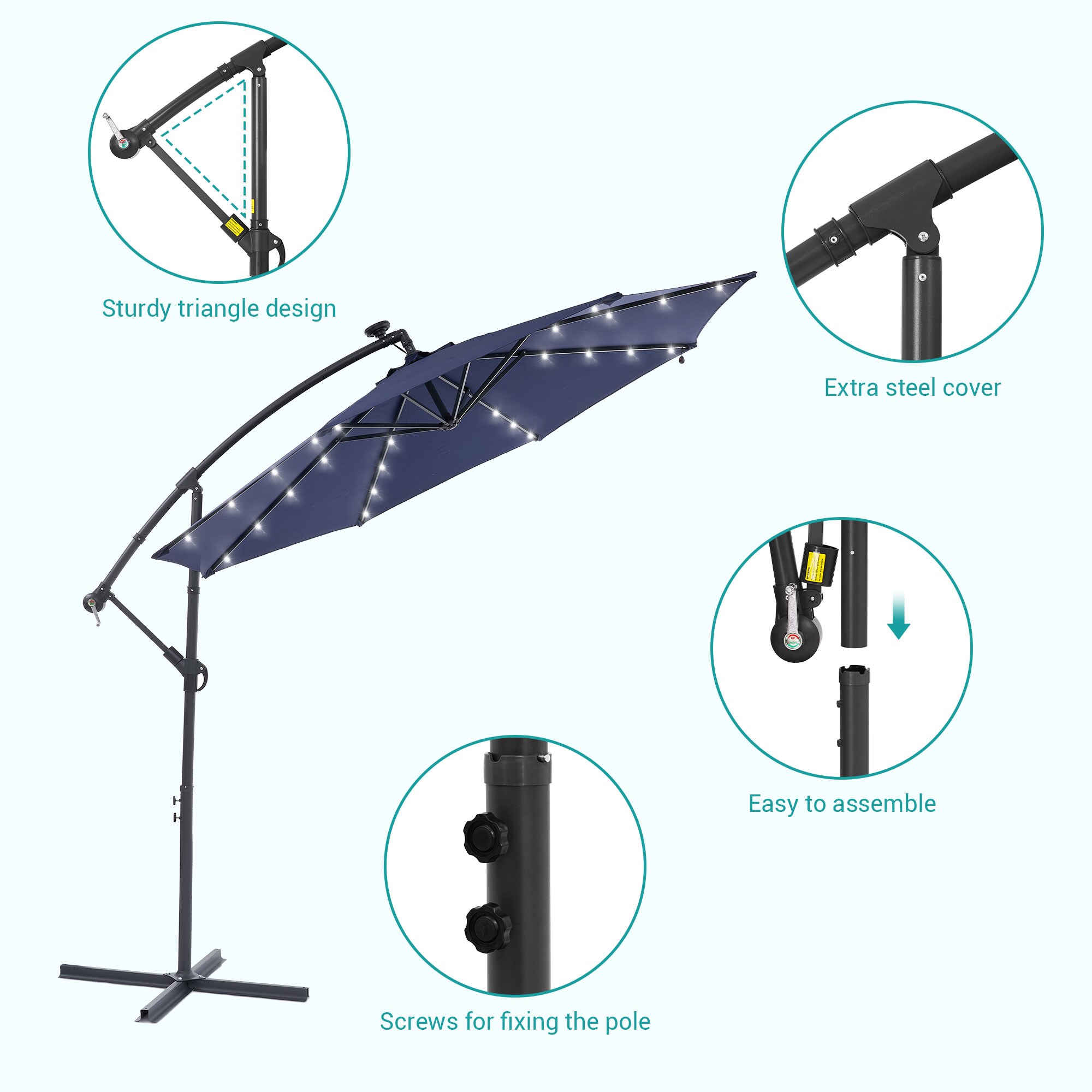 ACEGOSES LW-LED34L Umbrellas-2 - View #7