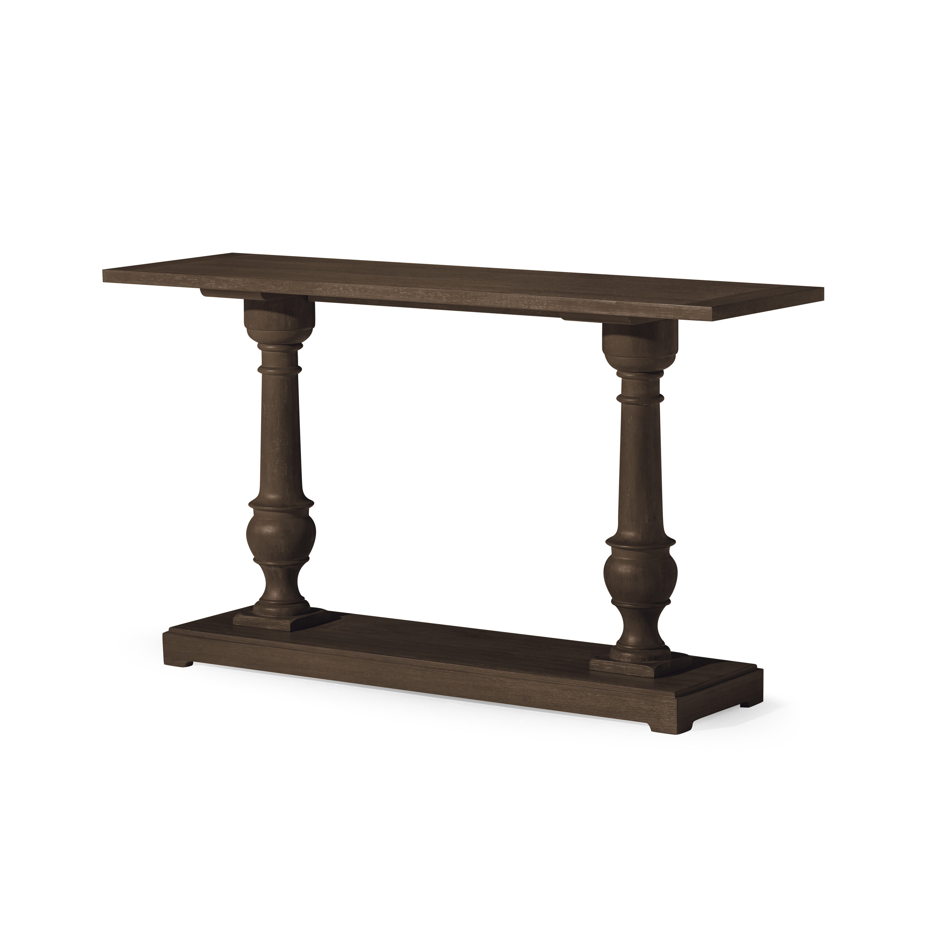 Maven Lane ML353002-WCS-BR Arthur Traditional Wooden Console Table in Antiqued Brown Finish