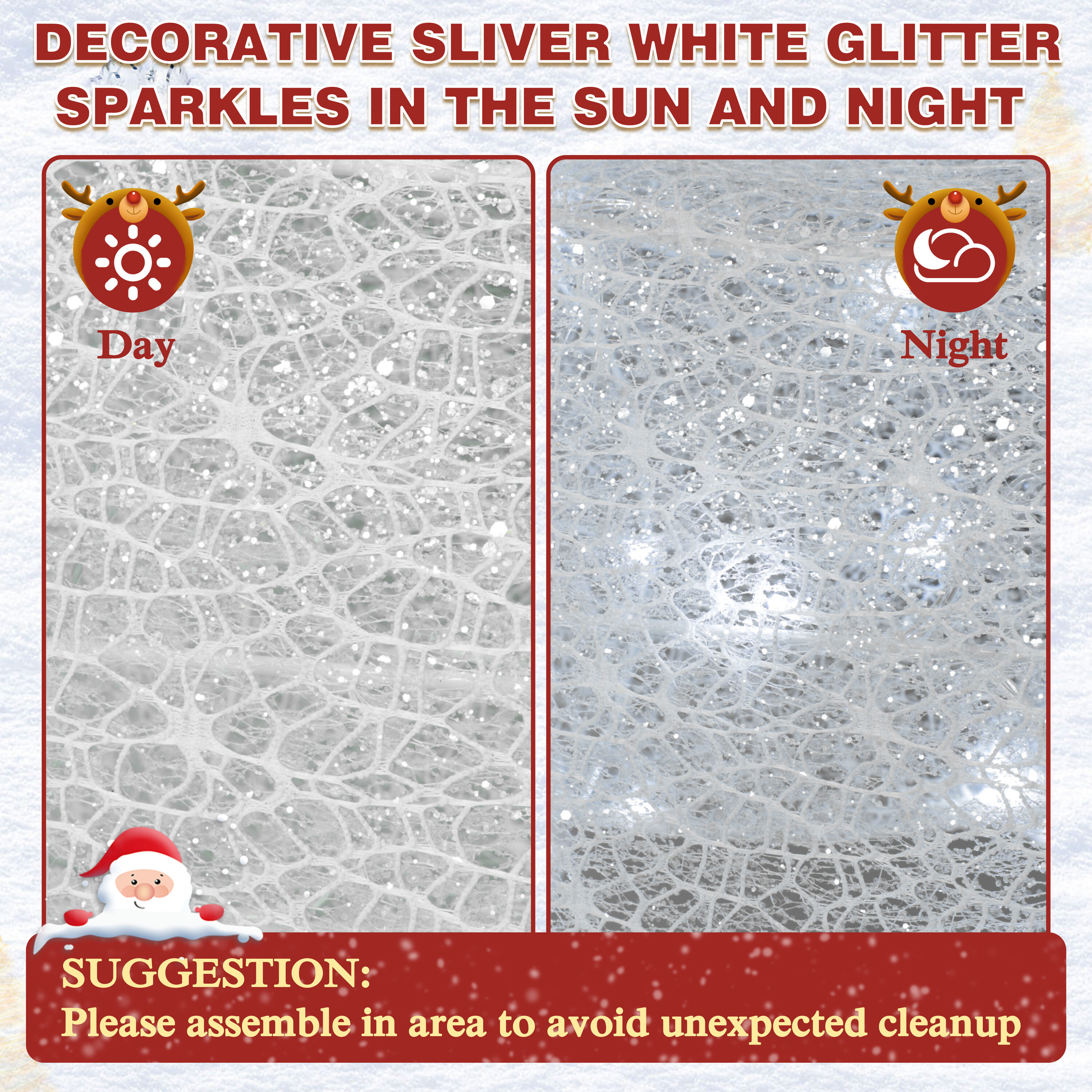 VEIKOUS PG0403-04WH-2 Outdoor-Christmas-Decor - View #5