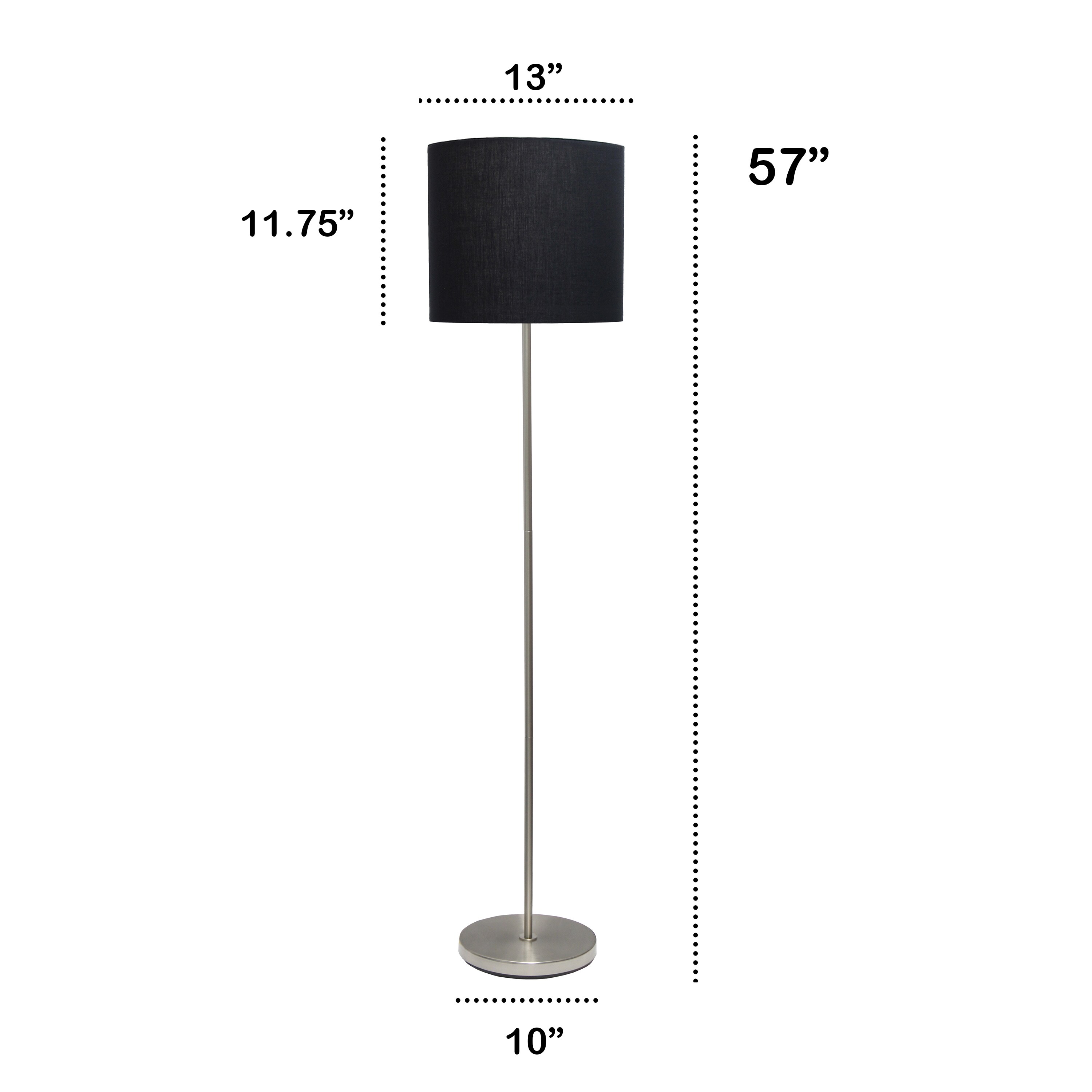 Creekwood Home CWF-3005-BK floorlamps - View #3