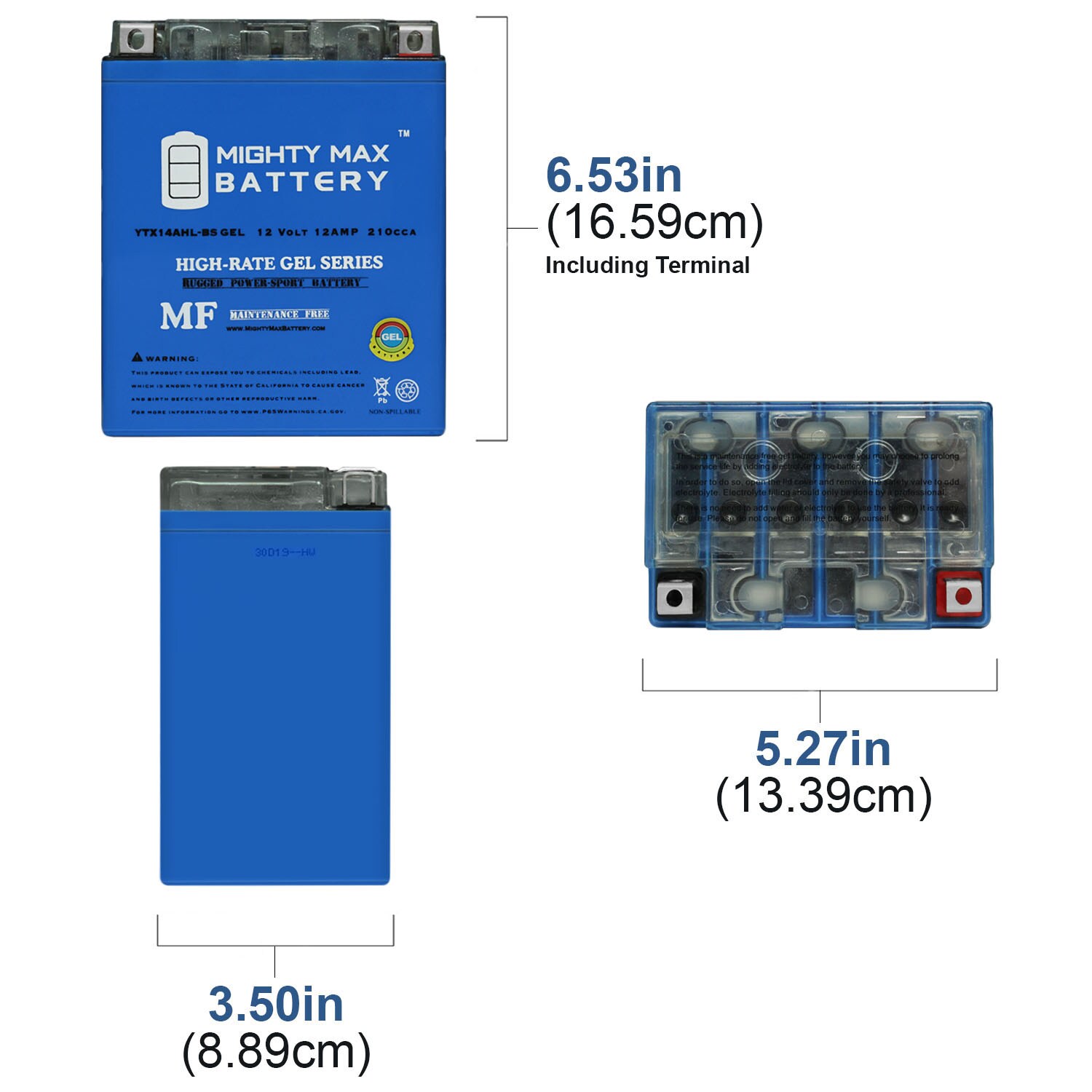Mighty Max Battery MAX3903399 Device-Replacement-Batteries - View #3