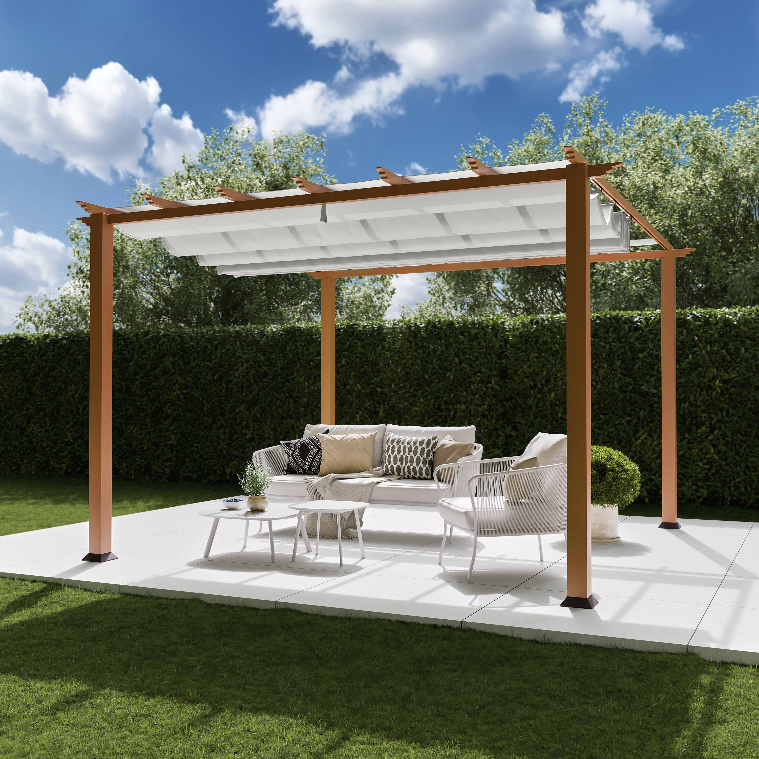 Paragon Outdoor PR11WD1W Pergolas-2 - View #2