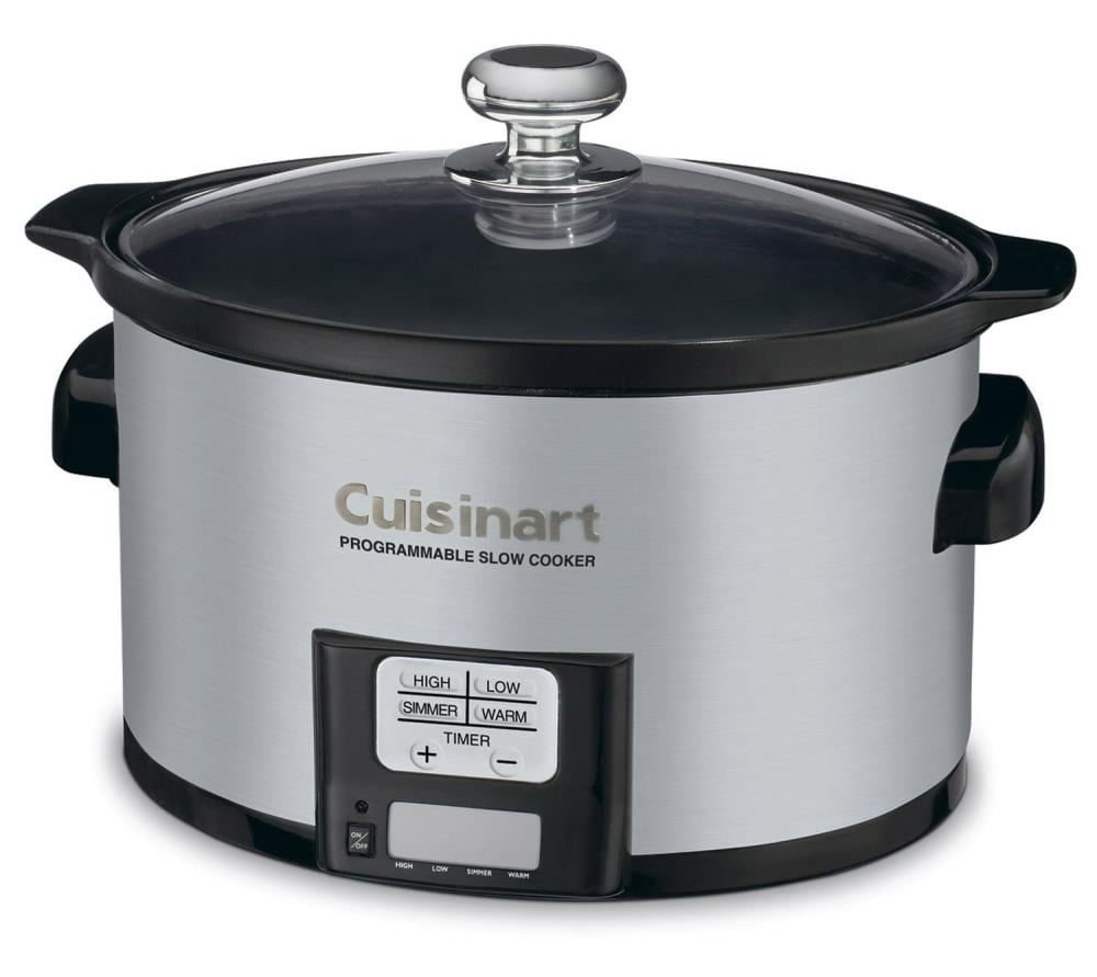BLACK+DECKER 6.5-Quart Stainless Steel Oval Slow Cooker at