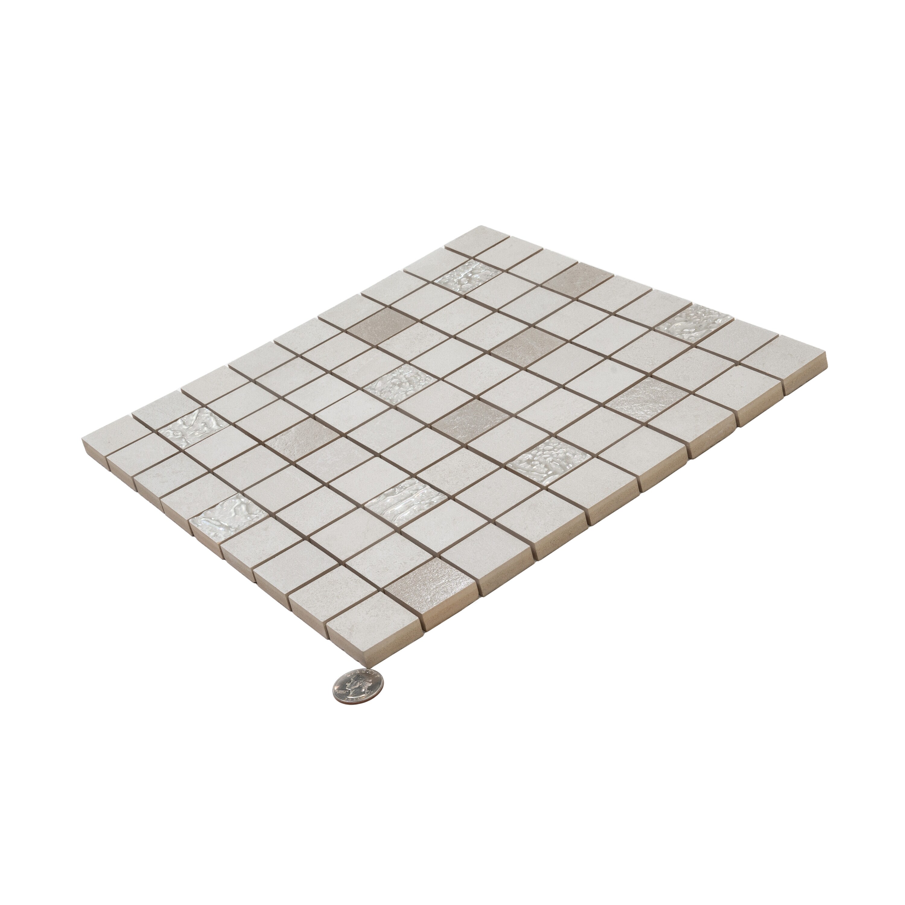 Apollo Tile Beige 12-in x 12-in Matte Ceramic Uniform Squares Stone Look Floor and Wall Tile (10.68-sq. ft/ Carton)