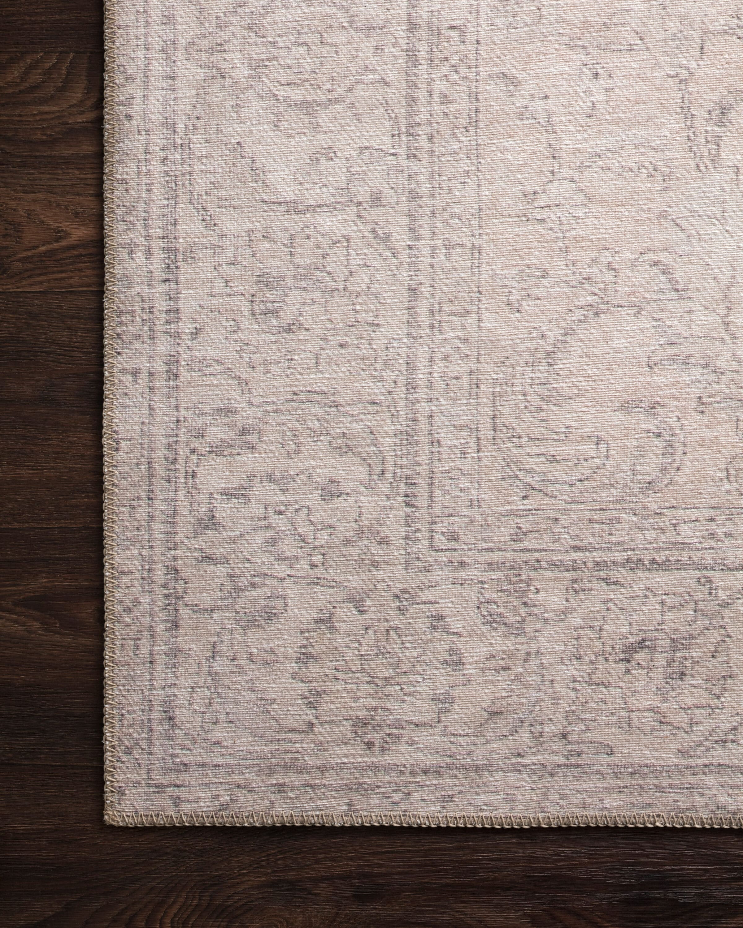 Gray Hand-Knotted Oriental Synthetic Area Rug