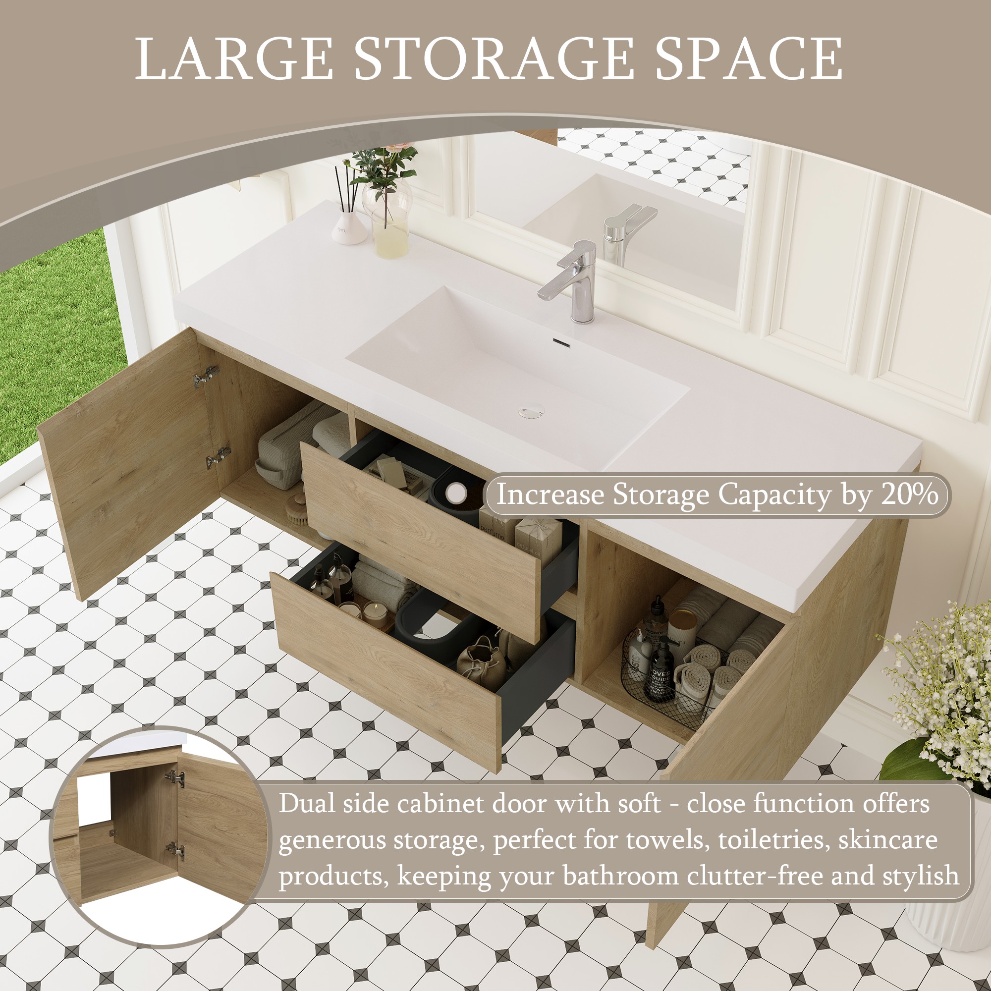 Iseryn YSG27043P15 Bath-Vanity-Combo - View #3