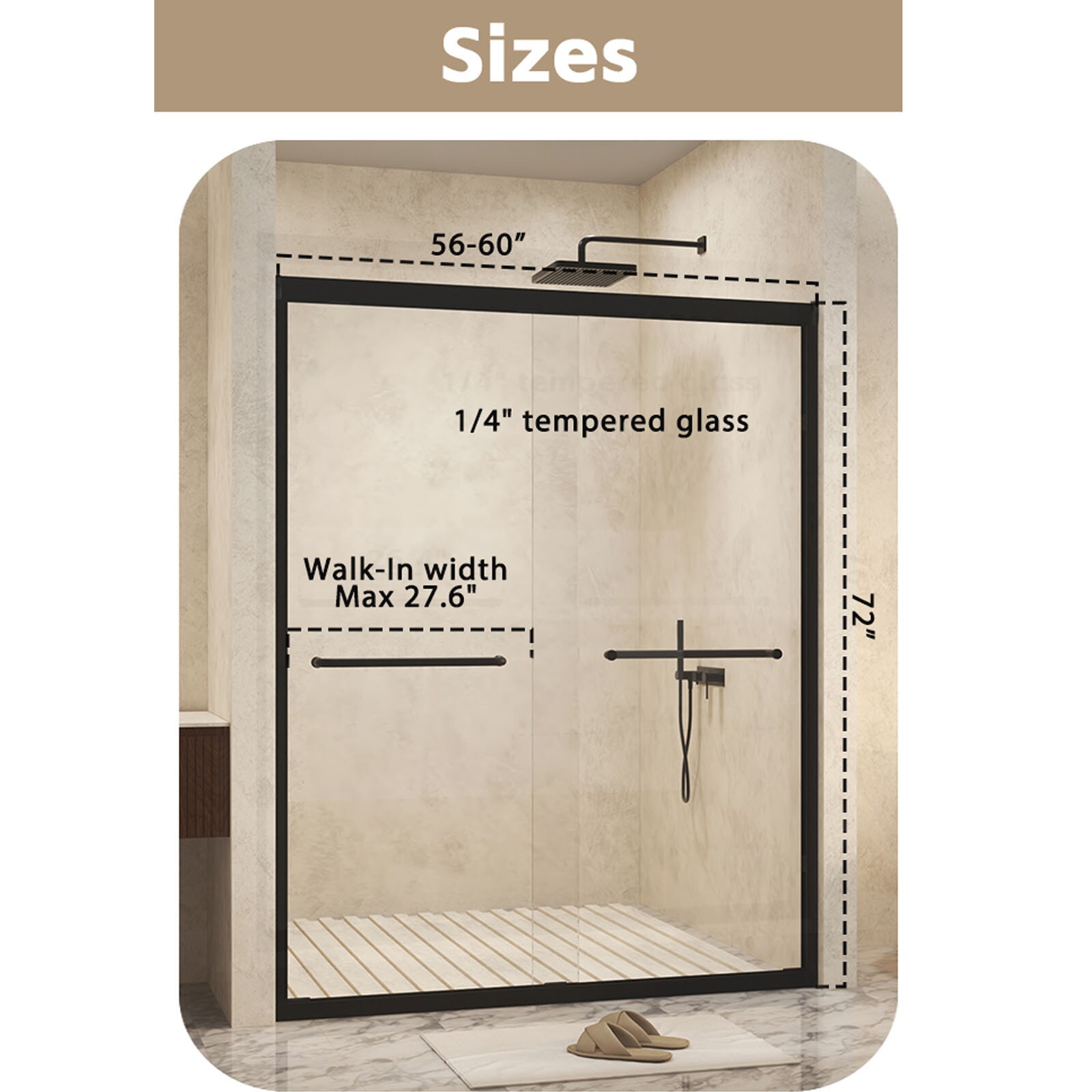 Lordear HMS-LD-6A22-1-606SS Shower-Doors - View #9