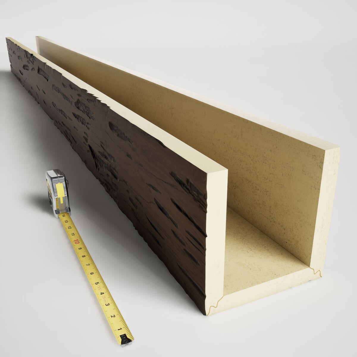 Ekena Millwork BMPC3C0040X040X120ZD Faux-Beams - View #6