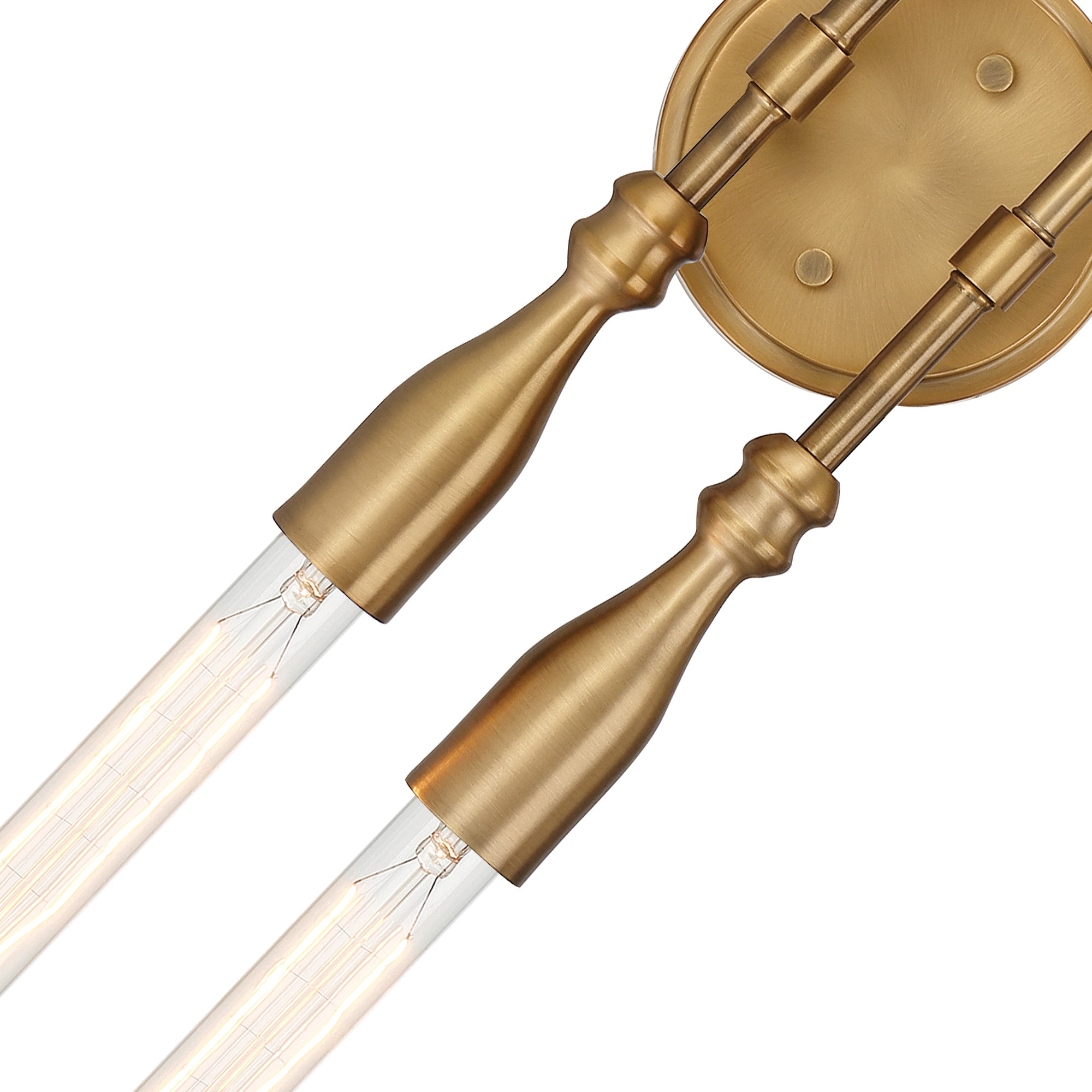Louise Old Satin Brass 16'' Dimmable 4-Light Vanity Fixture