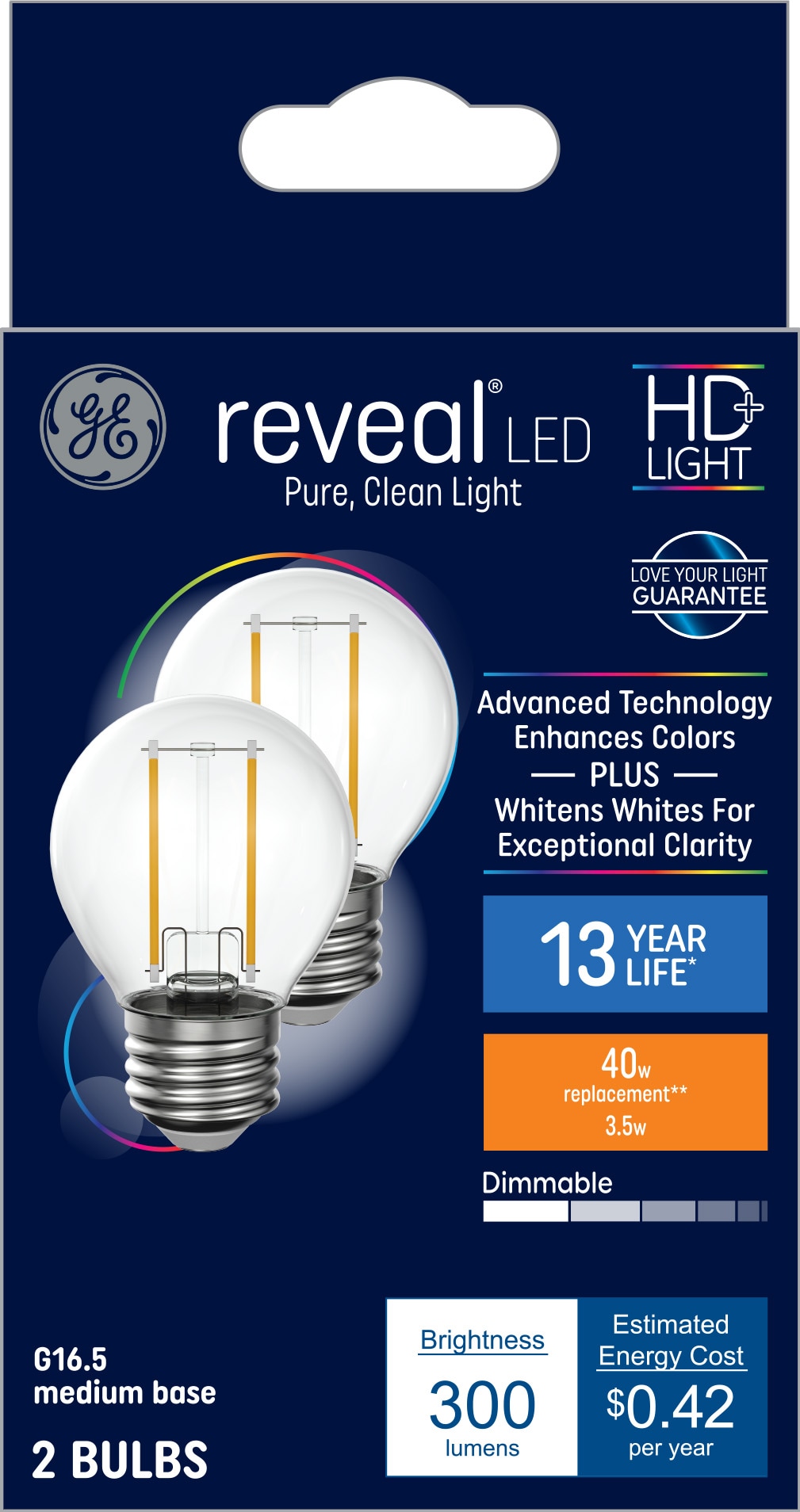 GE Specialty LED 40-Watt EQ S11 Soft White Intermediate Base (e-17) LED  Light Bulb in the Specialty Light Bulbs department at