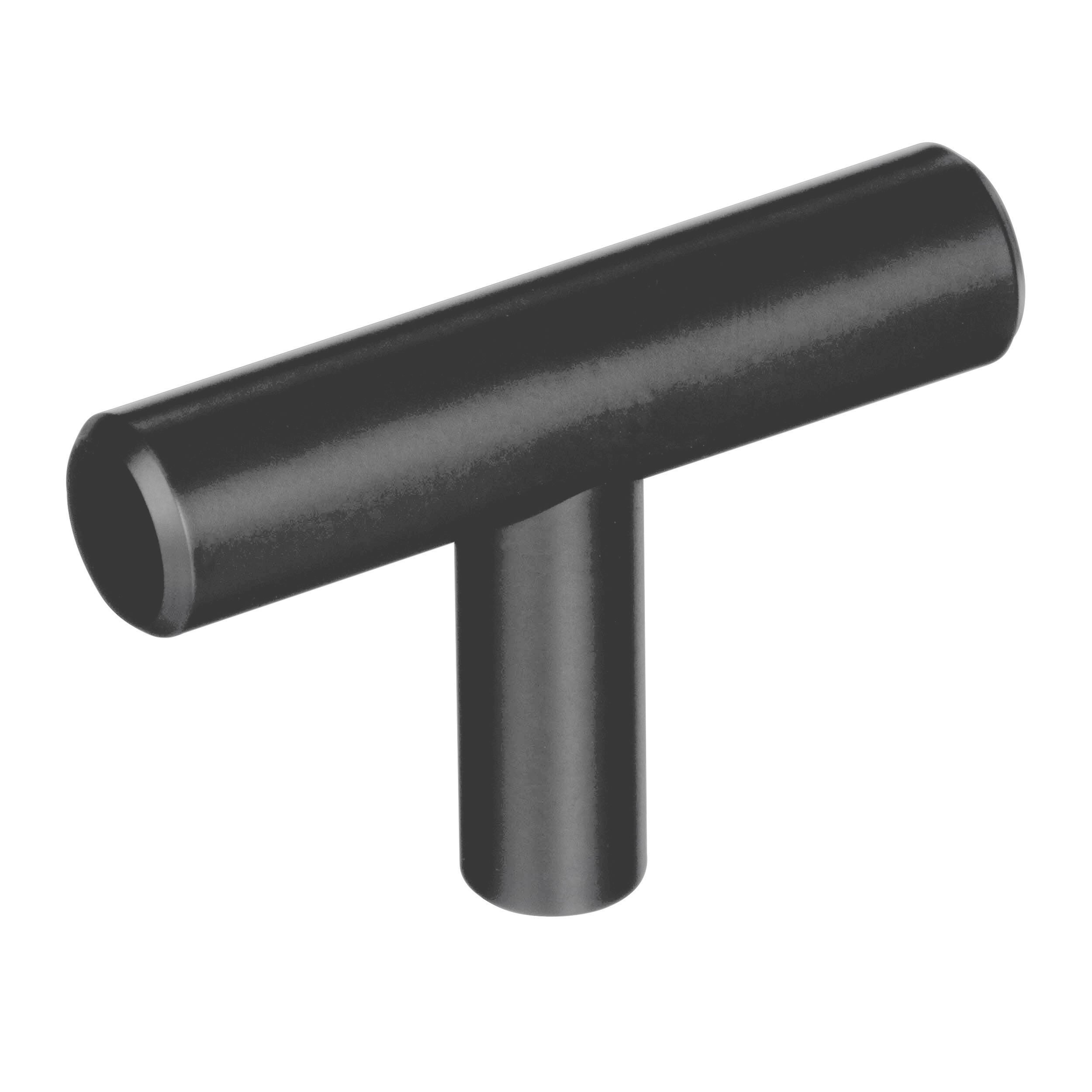 Amerock BP19009MB Bar Pulls 1-15/16-in Matte Black Bar Contemporary Cabinet Knob