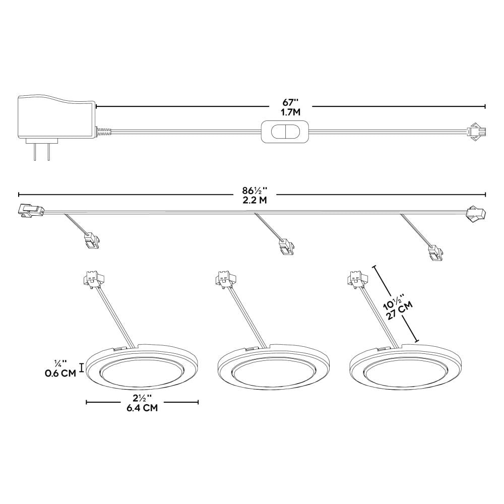 BAZZ U16003WD Puck-Lights - View #2