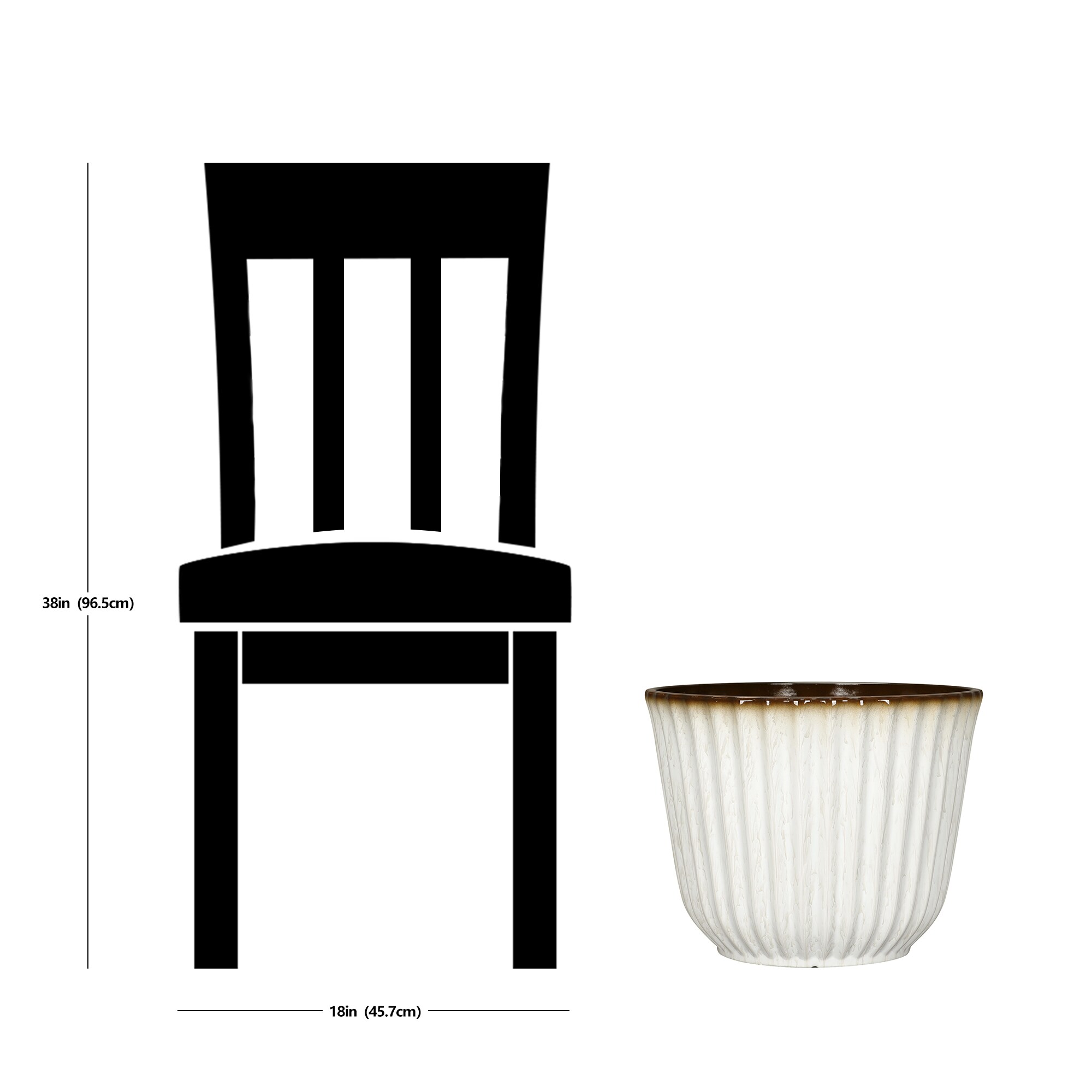 Style Selections PLJE518DWJ Planter-Window-Box - View #7