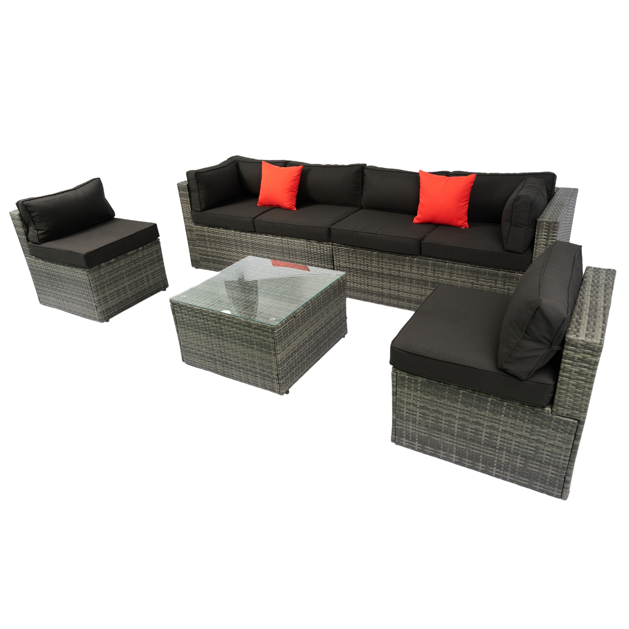Forclover R4FW-015BE Patio-Conversation-Sets - View #4