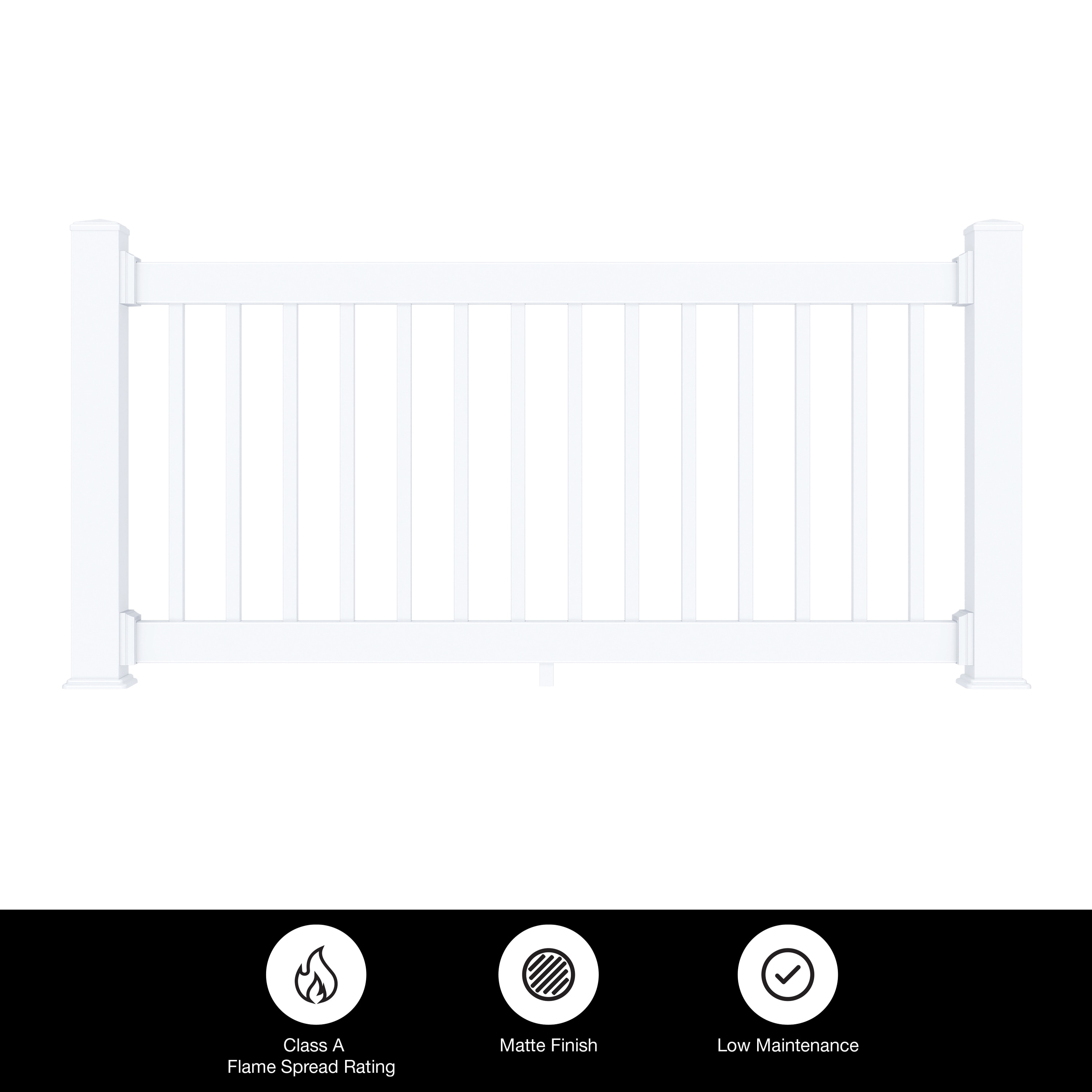 TimberTech CRL36SVBKT6MW railings - View #3