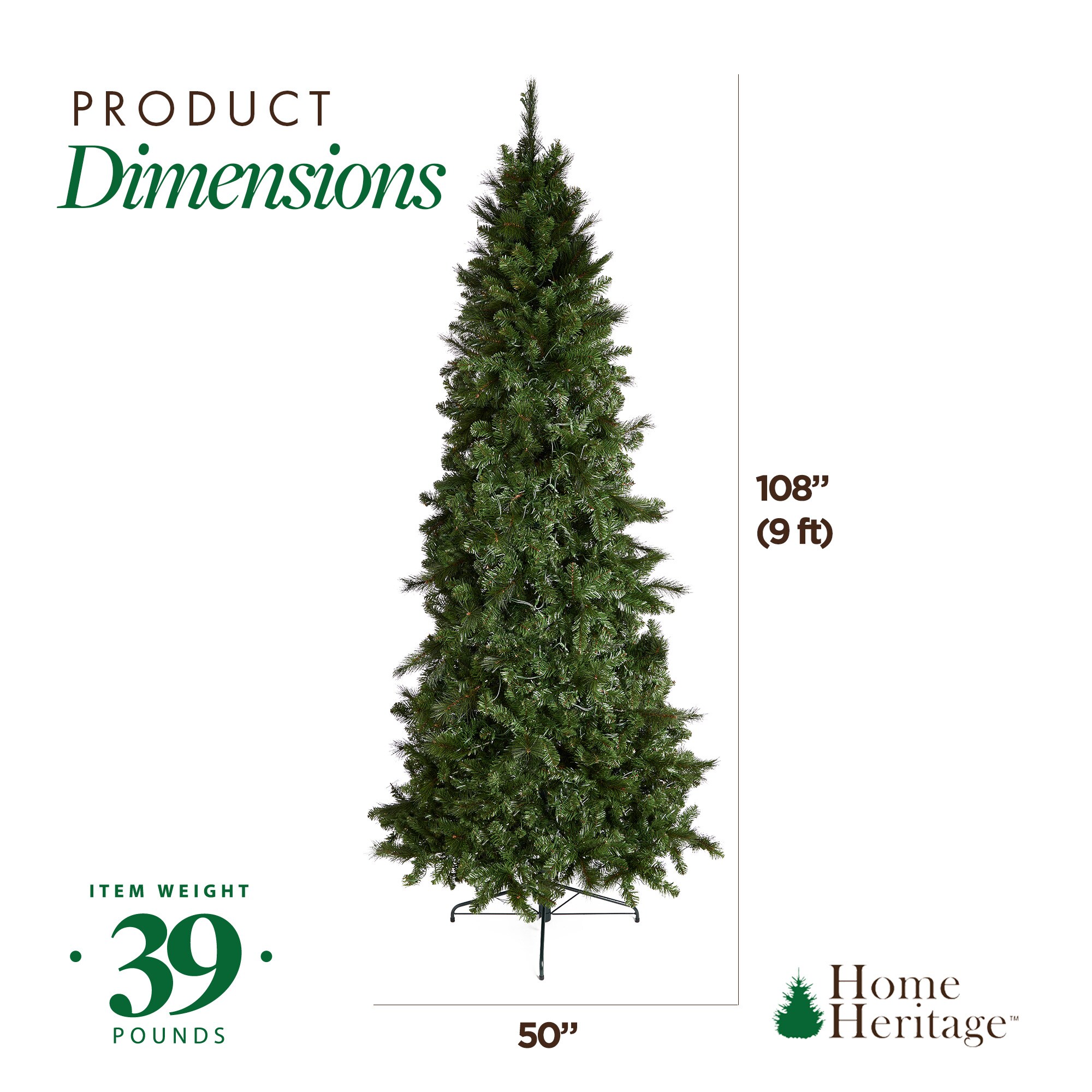 Home Heritage 83740 Artificial-Christmas-Trees - View #7