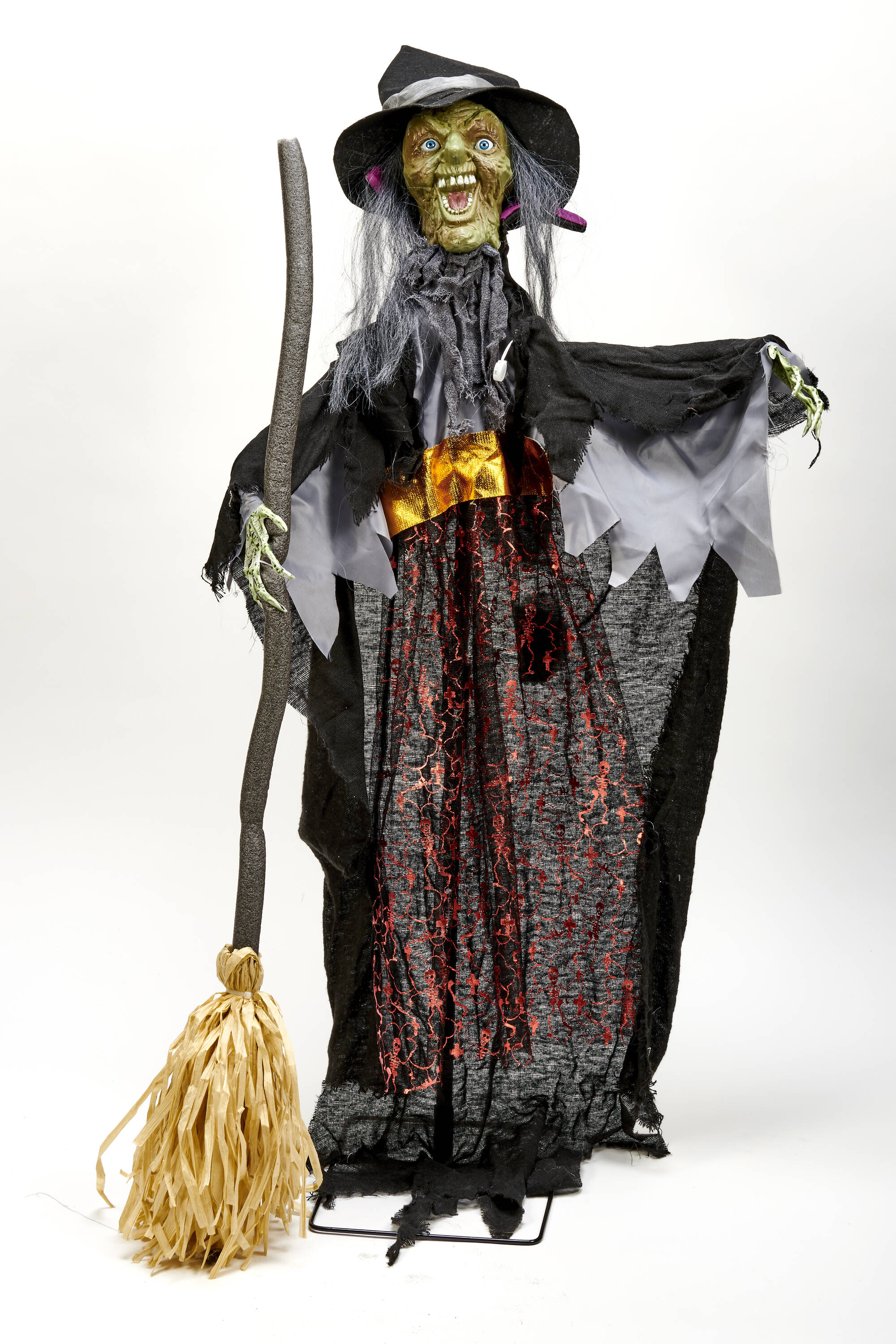 Worth Imports Inc 48" Animated Standing Witch w/ Moving Head