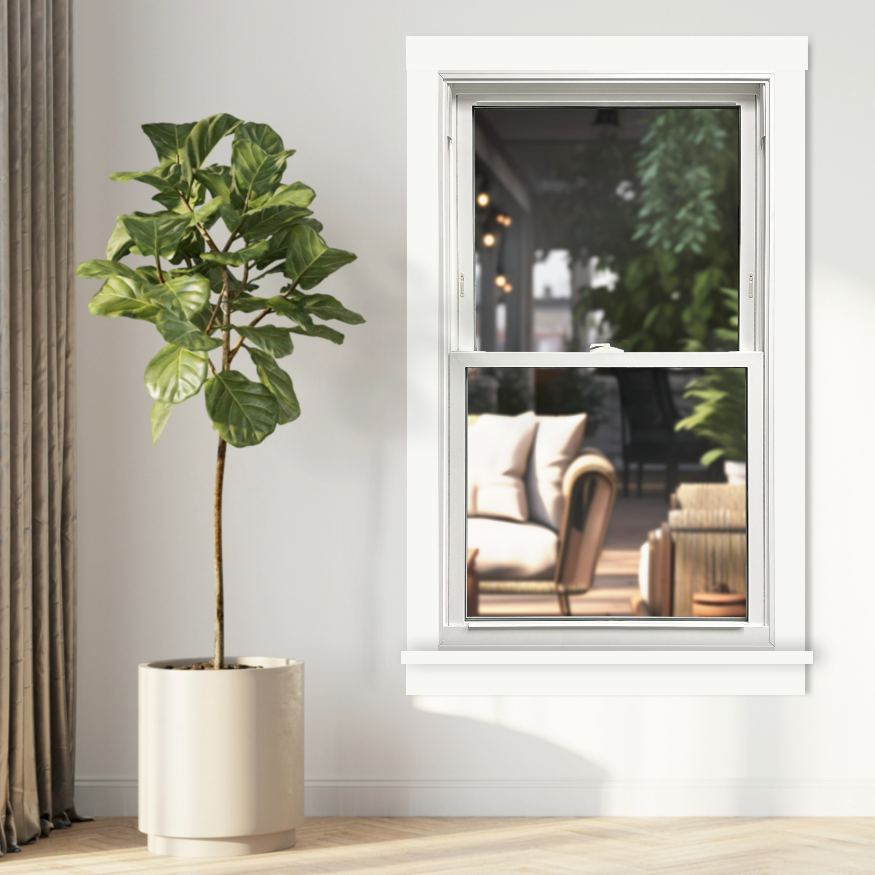 United Window & Door 74DH3254LSNH Double-Hung-Windows - View #2