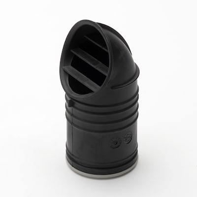 2 in. / 4 in. Plastic Condensing 45-Degree Vent Diverter Nose 2 in. / 4 in. Plastic Condensing 45-Degree Vent Diverter Nose