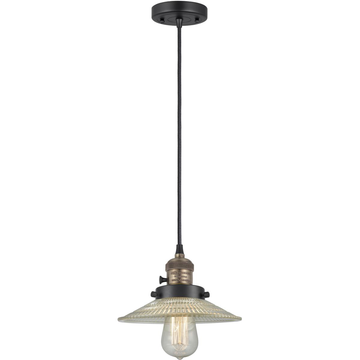 Innovations Lighting 2343450 201CSW-BAB-G2 Franklin Restoration Halophane Mini Pendant
