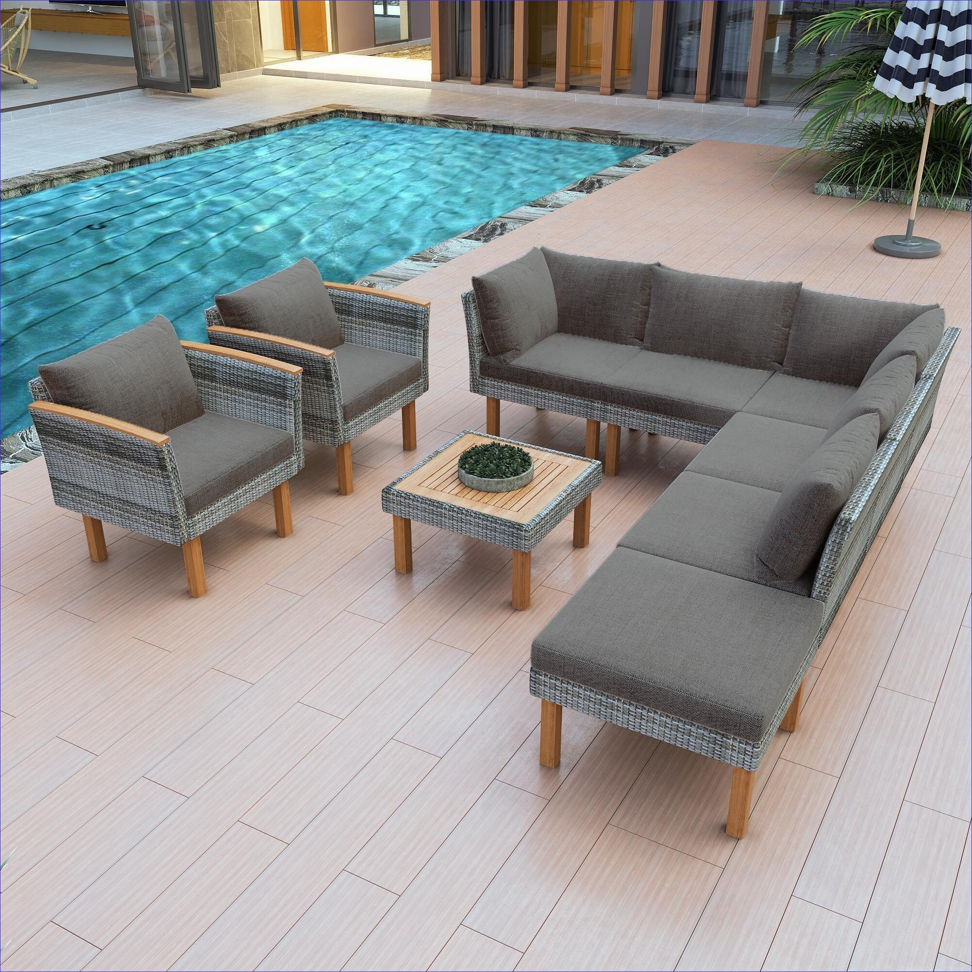 Watnature 78JO5ZA72U2Q Patio-Conversation-Sets - View #2