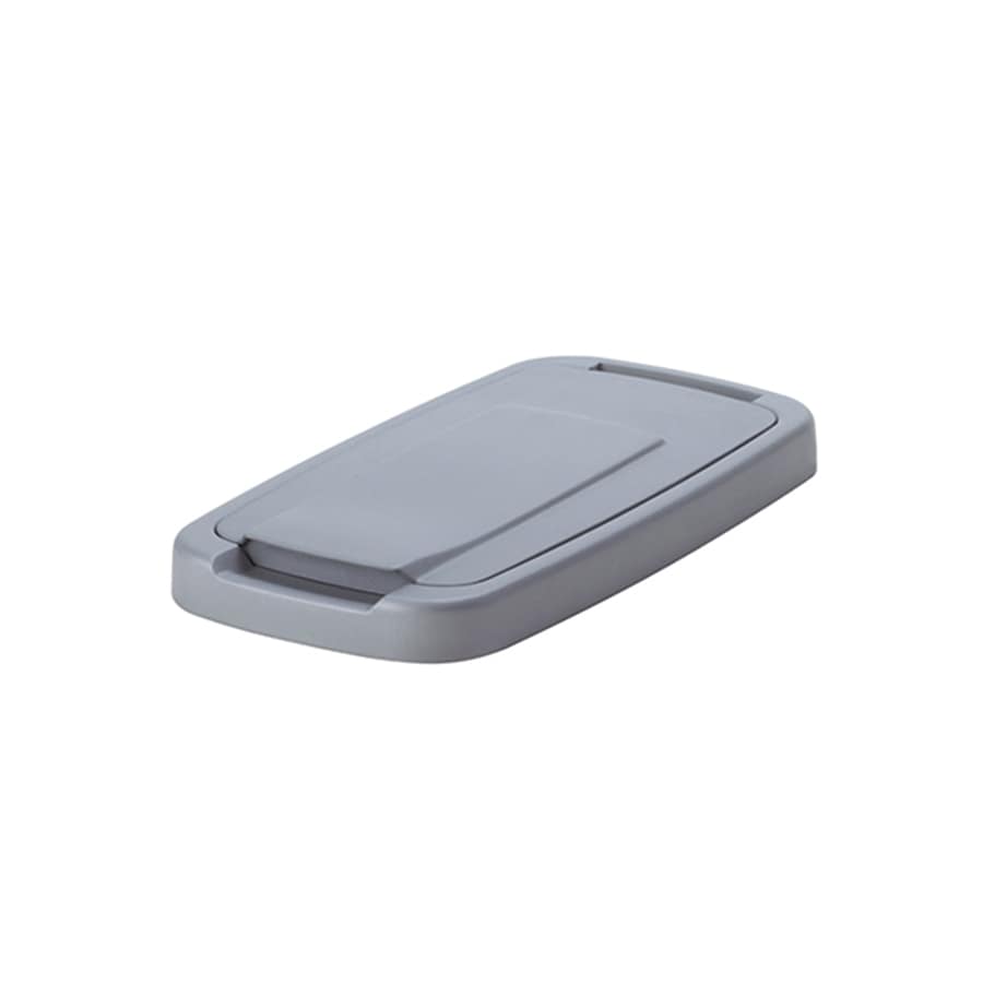 Knape & Vogt QT20LB-PT Gray Plastic Kitchen Trash Can Lid