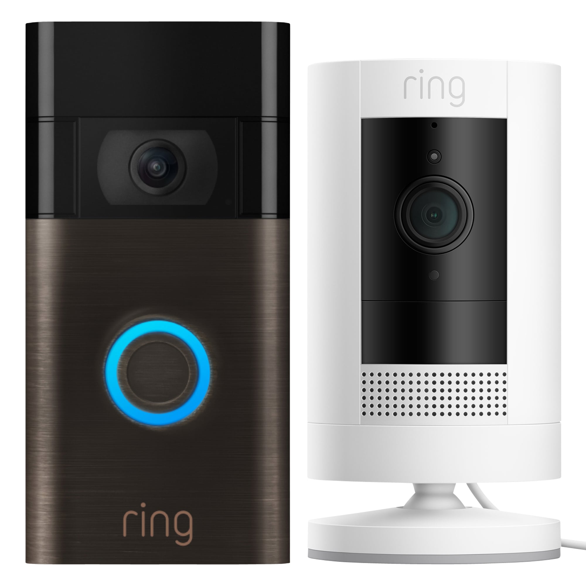 Ring Video Doorbell - Smart Wireless WiFi Doorbell Camera with Built-in  Battery, 2-Way Talk, Night Vision, Venetian Bronze